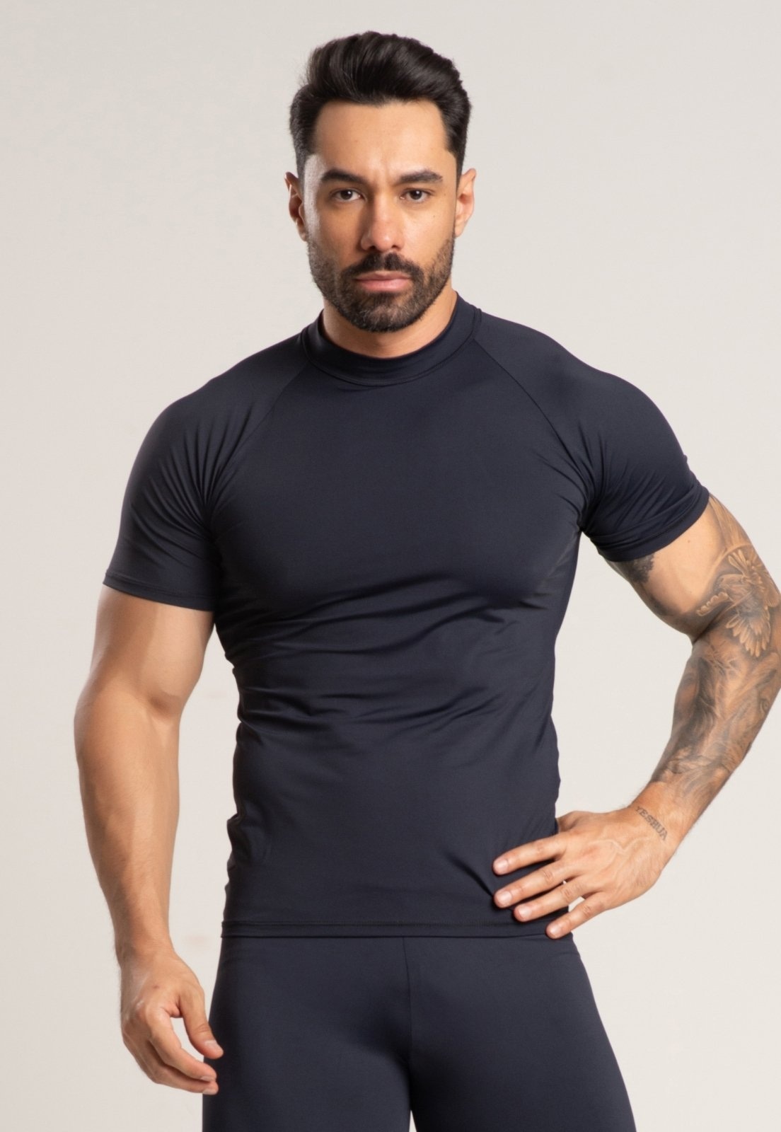 Imagem principal Blusa Térmica Vekyo Segunda Pele Manga Curta VEKYO preto