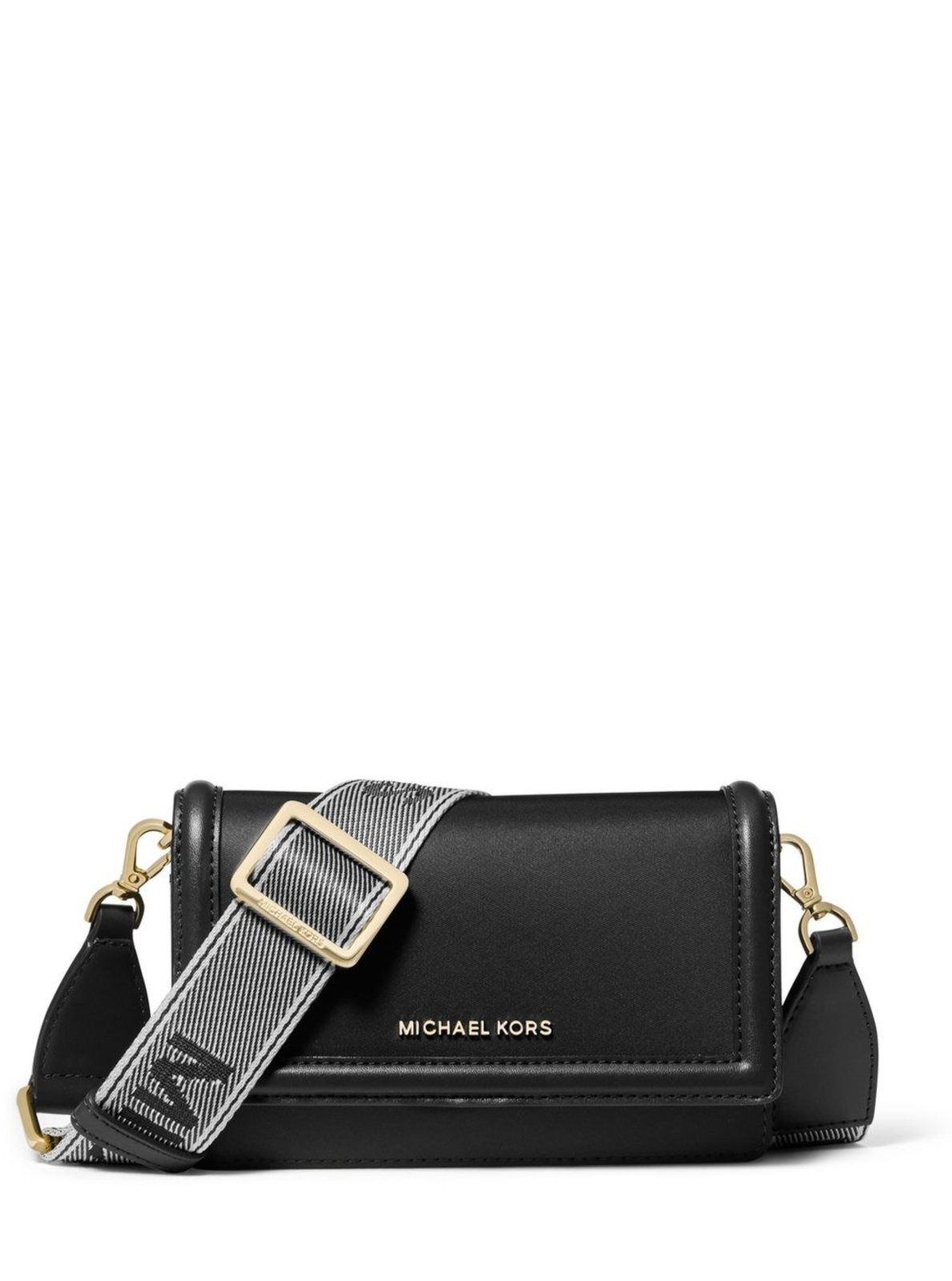 Imagem principal Bolsa Transversal Jet Set Pequena De Náilon 32F3gj6c1i001 Michael Kors preto