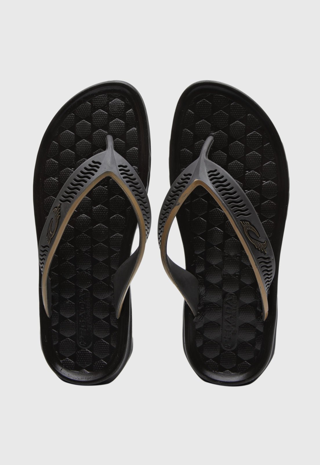 Imagem principal Chinelo Masculino Pegada Tiras Anatômicas PEGADA preto