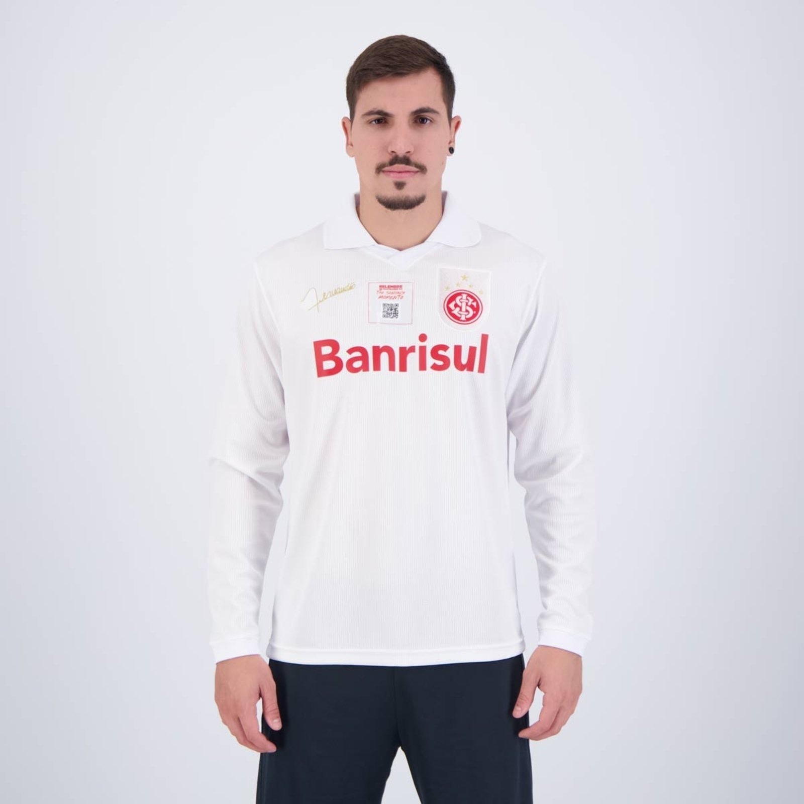 Imagem principal Camisa Internacional Retrô 2006 Fernandão Manga Lo Oldoni branco