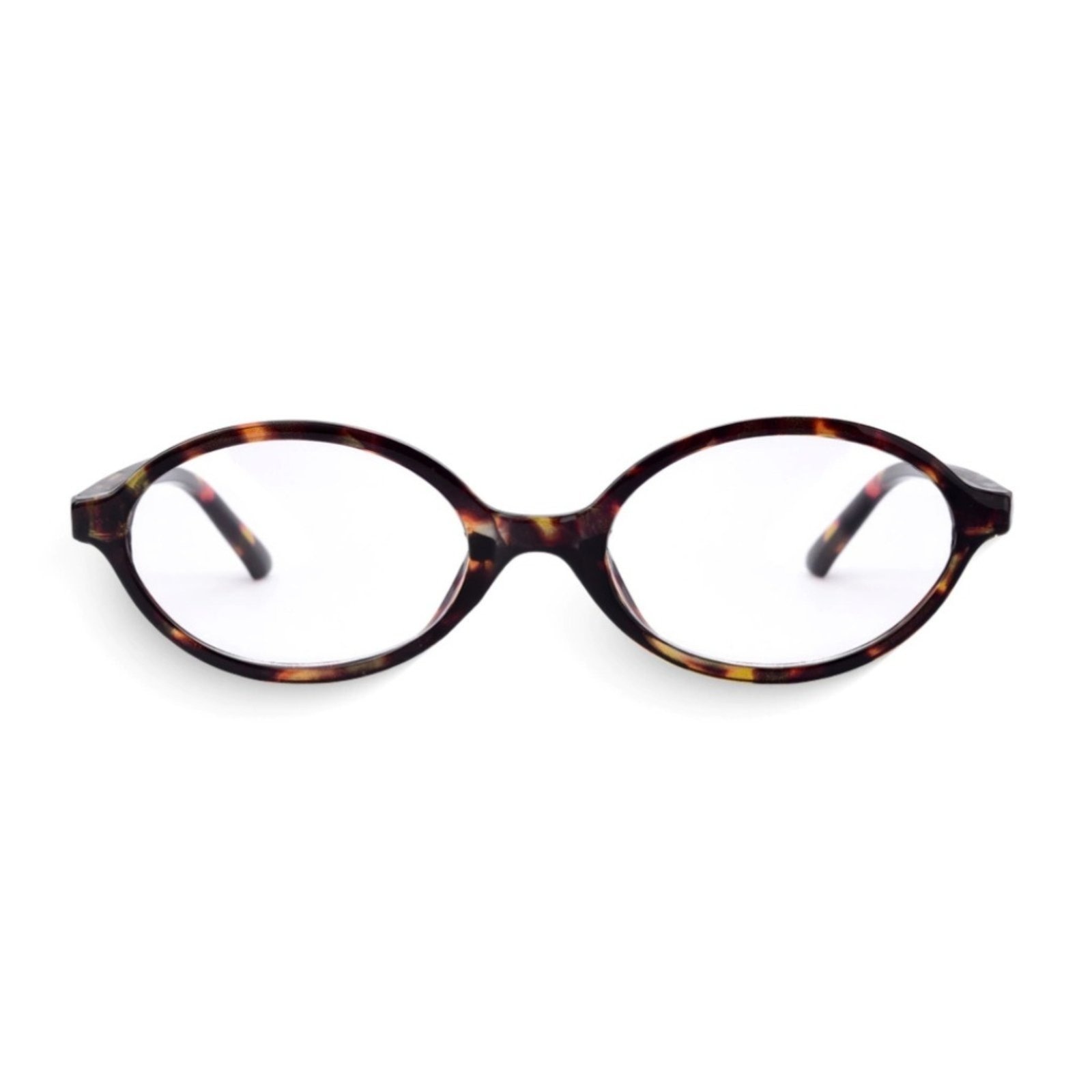 Imagem principal Óculos de Grau Oval Feminino Siena Tartaruga Saint Germain Brand marrom grau