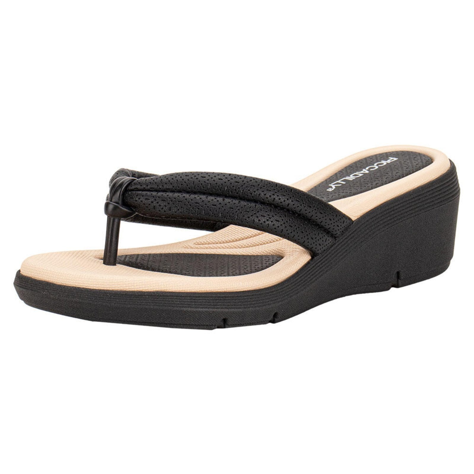 Imagem principal Tamanco Feminino Anabela Piccadilly 540356 0080356 Piccadilly preto