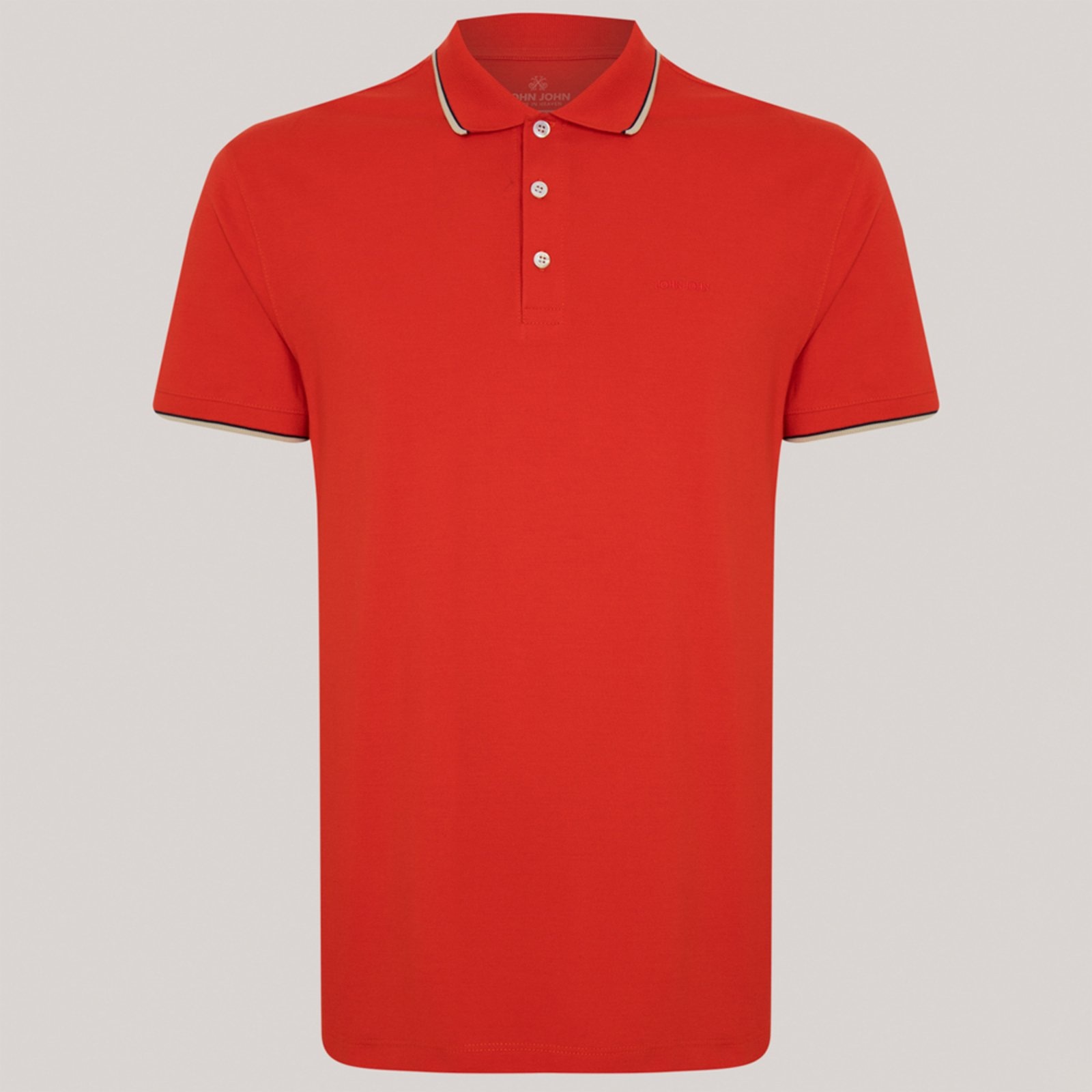 Imagem principal Camisa Polo John John Regular 2 Line Ve26 Masculino John John vermelho