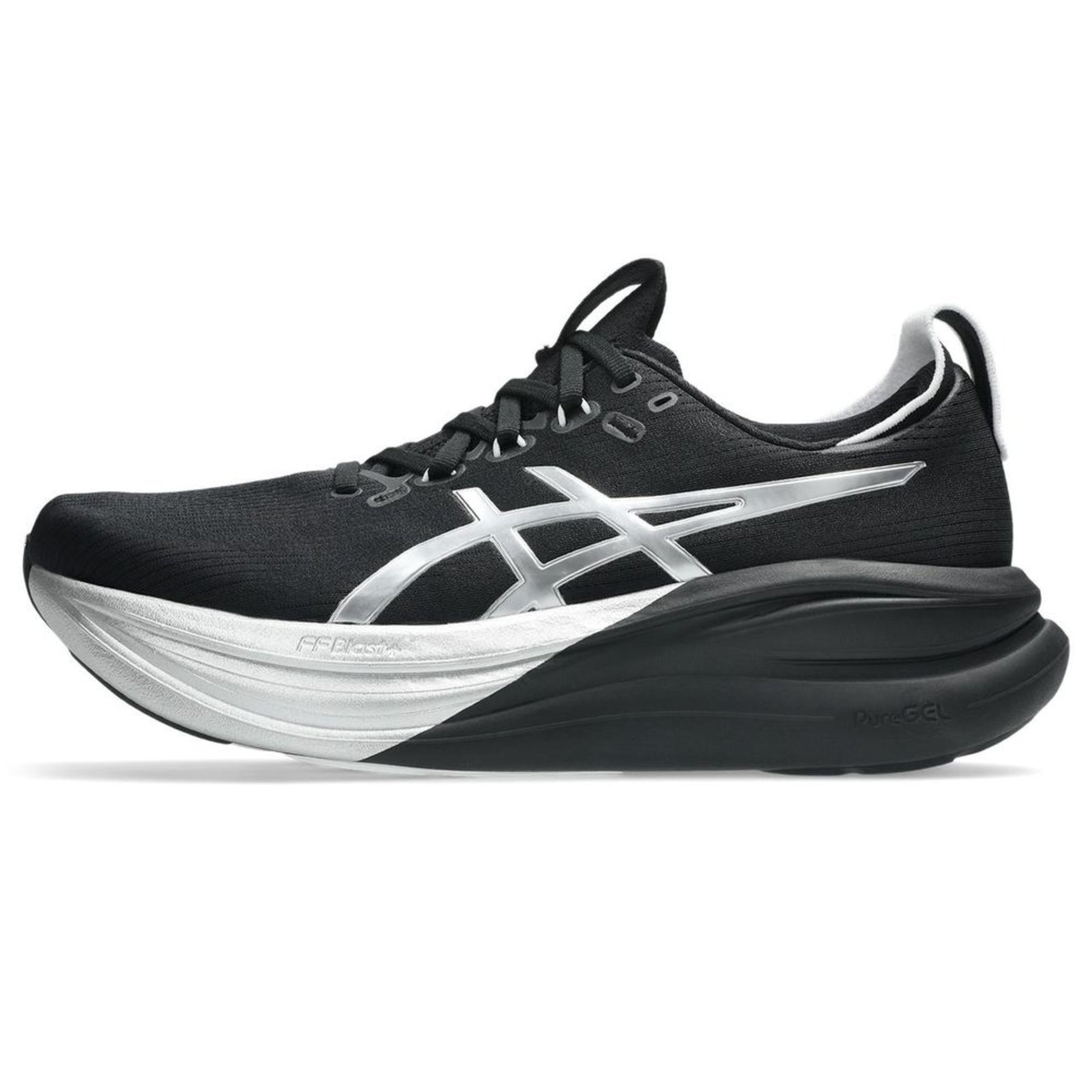 Imagem principal Tênis ASICS GEL Nimbus 28 - Masculino - Prata ASICS preto