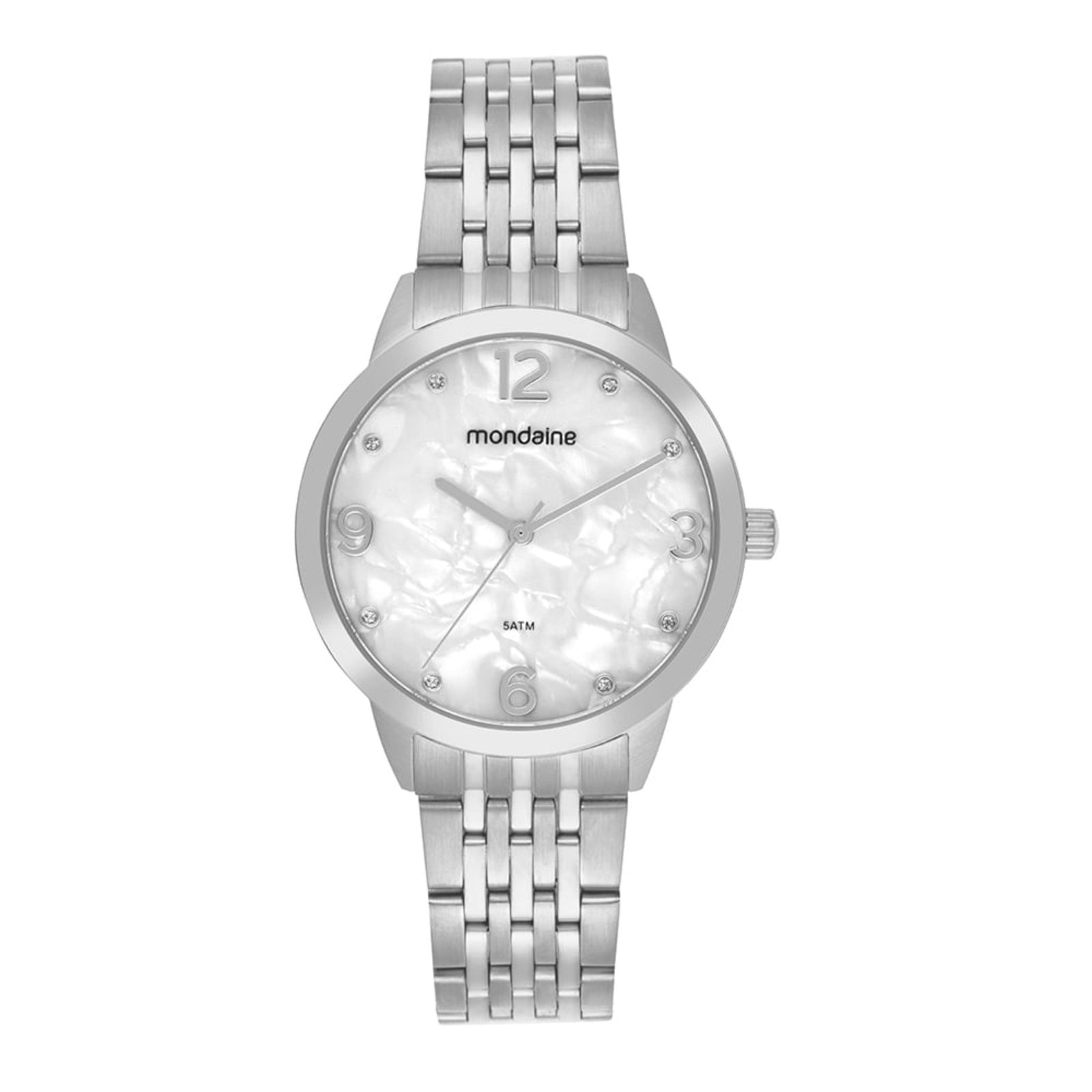 Imagem principal Relógio Feminino Mondaine Aço Madreperola Mondaine prata