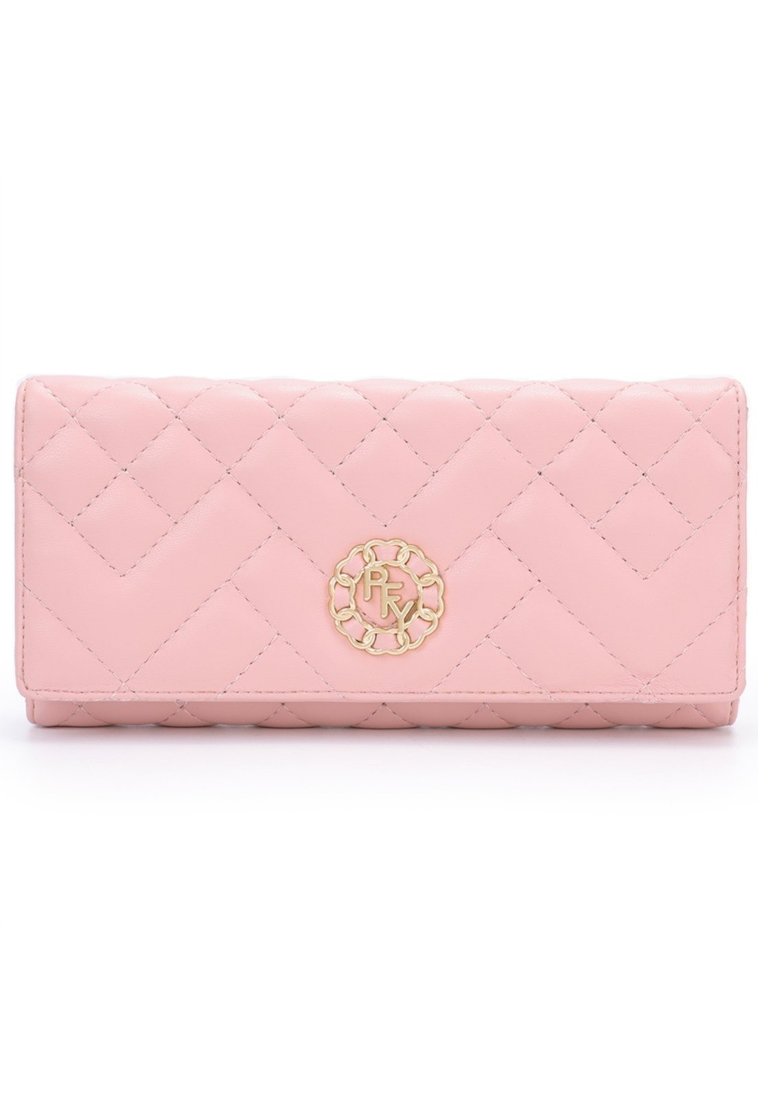 Imagem principal Carteira Feminina Couro Premium Reforçada Porta Cartões Perfect For You rosa