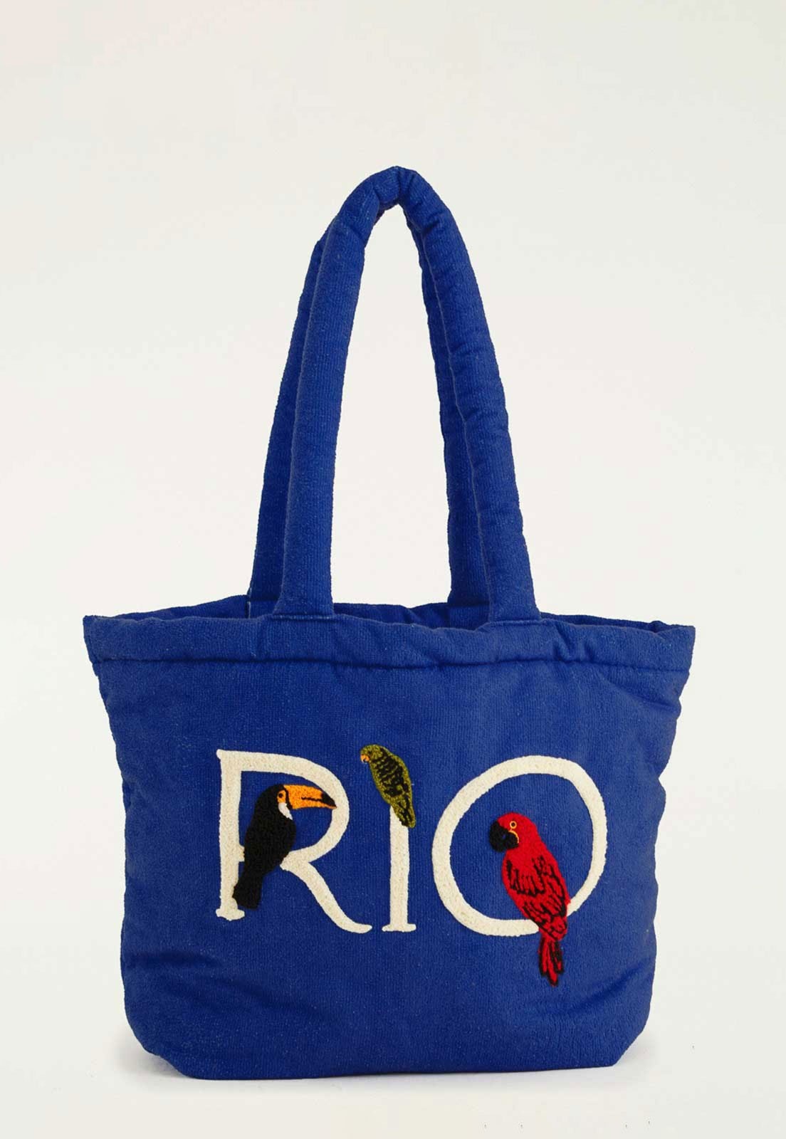 Imagem principal Bolsa Feminina FARM Solzão Rio Bordado FARM azul