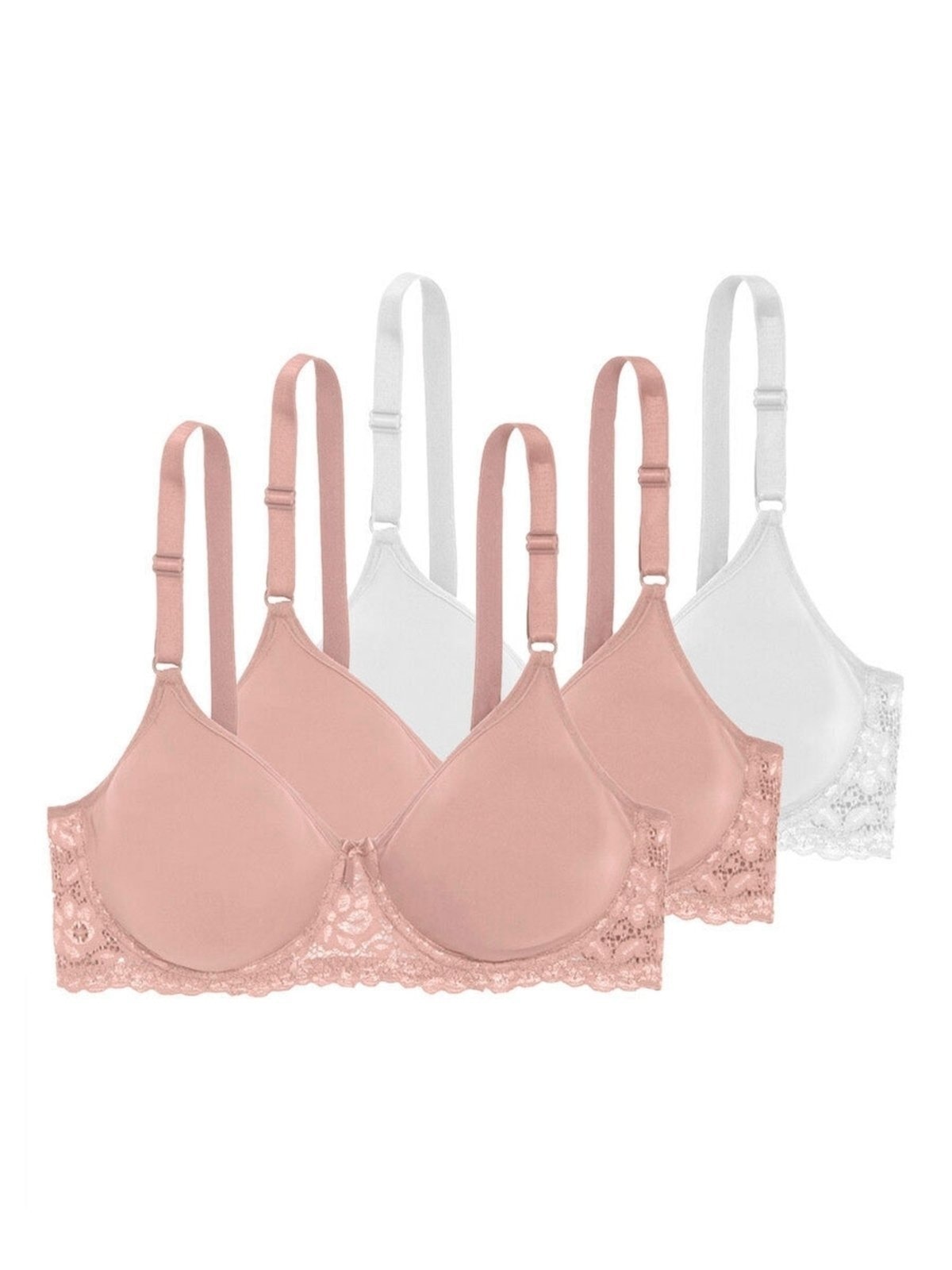 Imagem principal Kit com 3 Sutiãs com Aro e sem Bojo W Triumph Brigitte 24785 Taça B Triumph bege