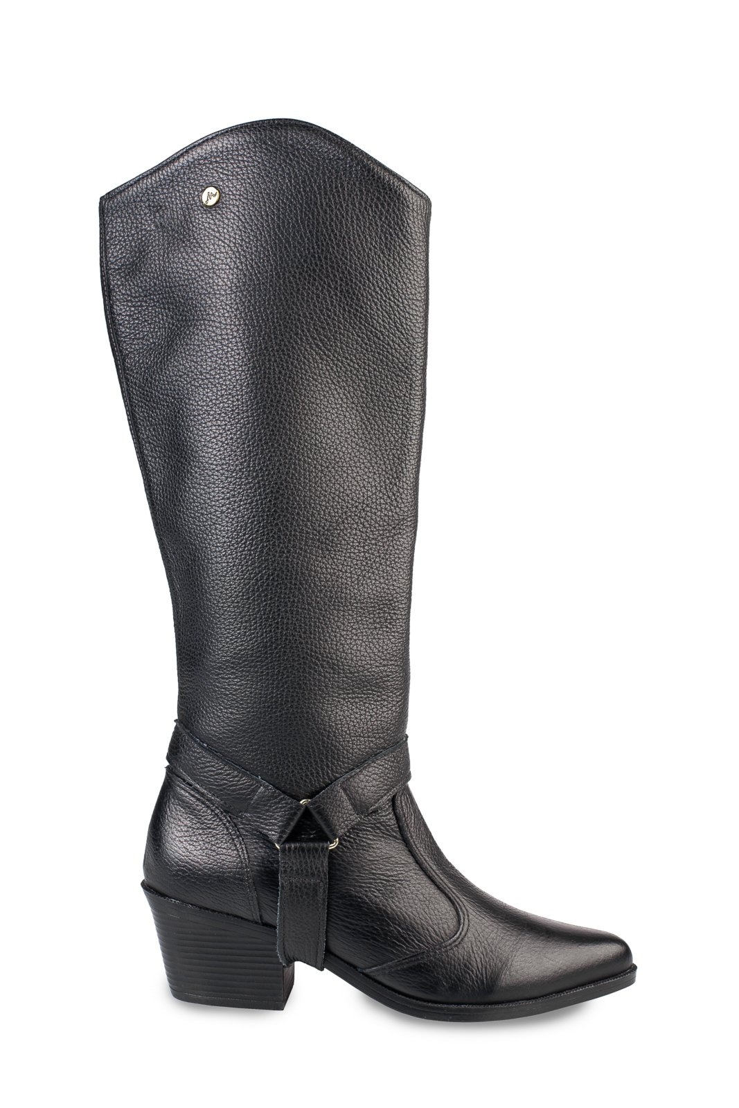 Imagem principal Bota Andrea Vinci de couro 2 em 1 montaria 003 Andrea Vinci preto