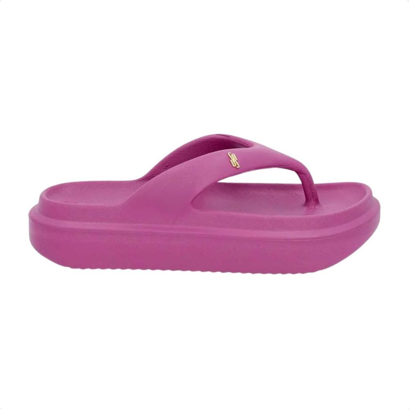 Imagem principal Chinelo Feminino Plataforma Poofy Dedo Usaflex Usaflex roxo