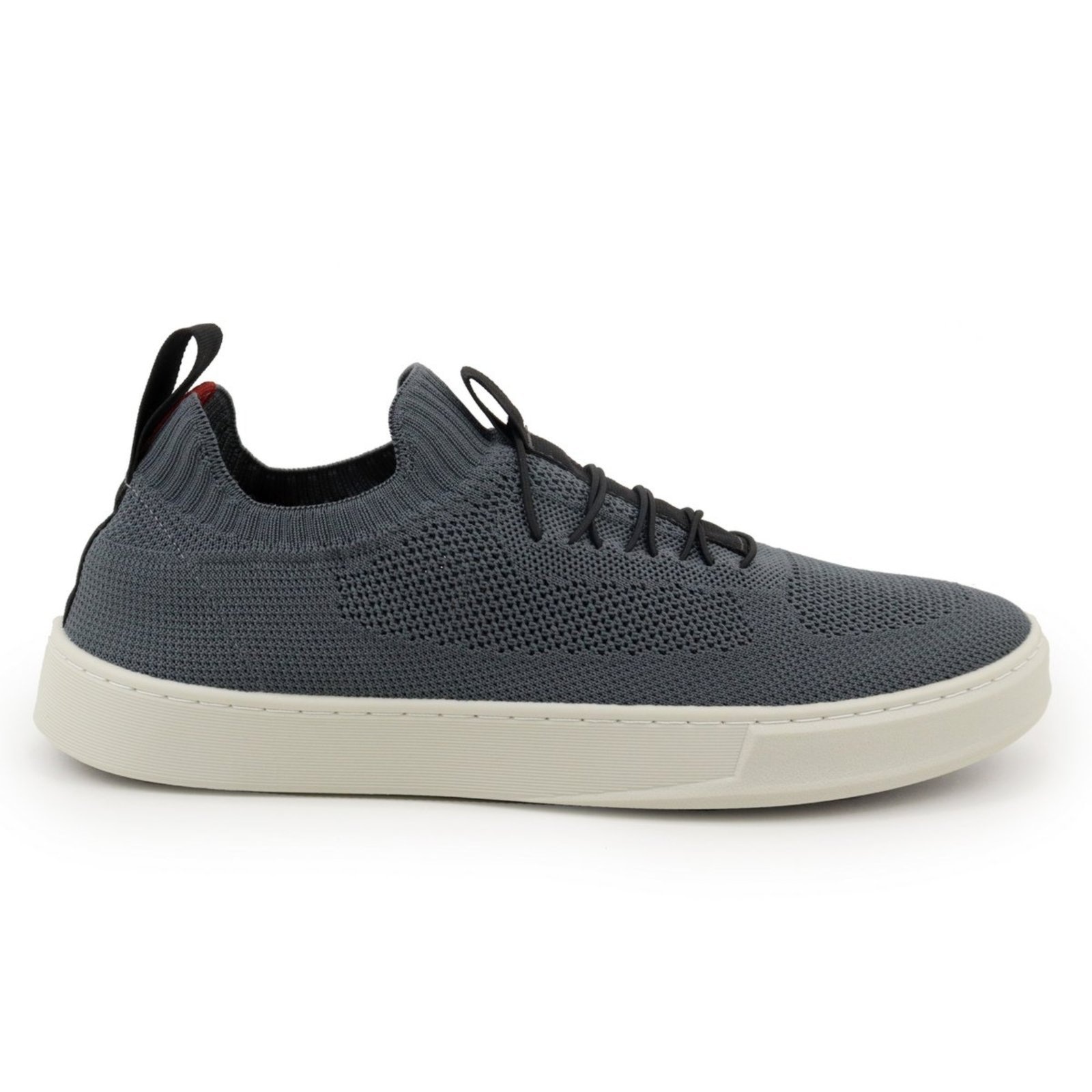 Imagem principal Tenis Masculino Knit Slip On Casual Cinza Lavini Shoes preto