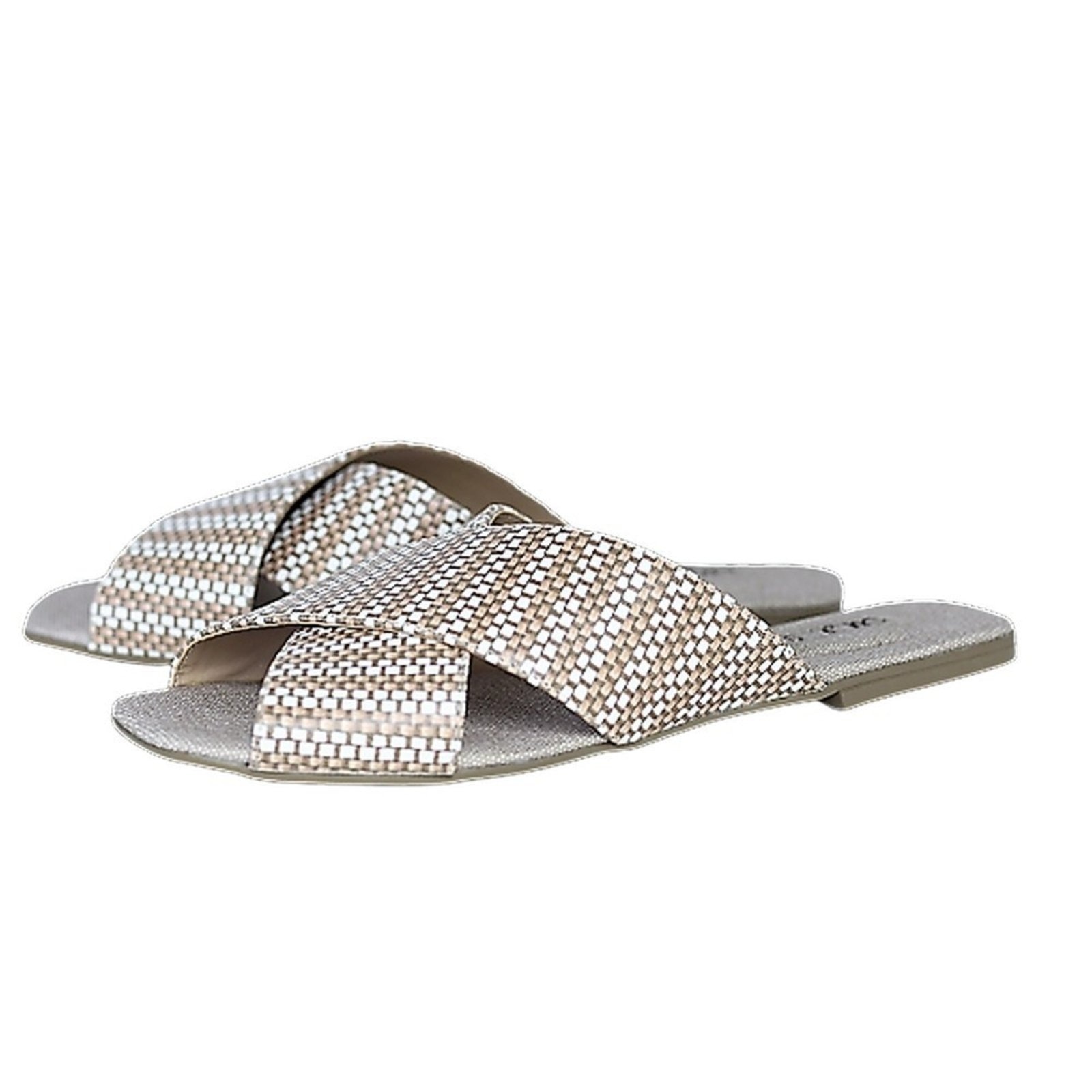 Imagem principal Chinelo Rasteirinha Tiras em Couro Estampa Spinelli marrom