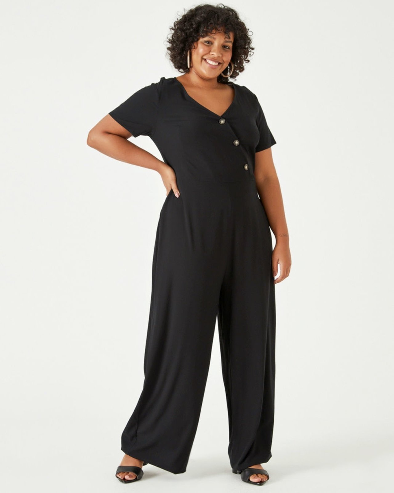 Imagem principal Macacão Longo Viscose Malwee Plus Malwee preto