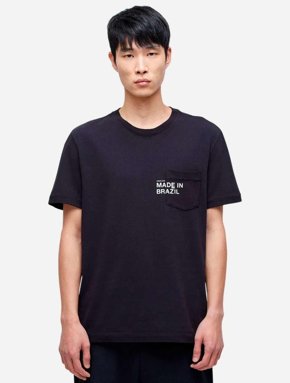 Imagem principal Camiseta Osklen Regular Pocket Preta Osklen preto