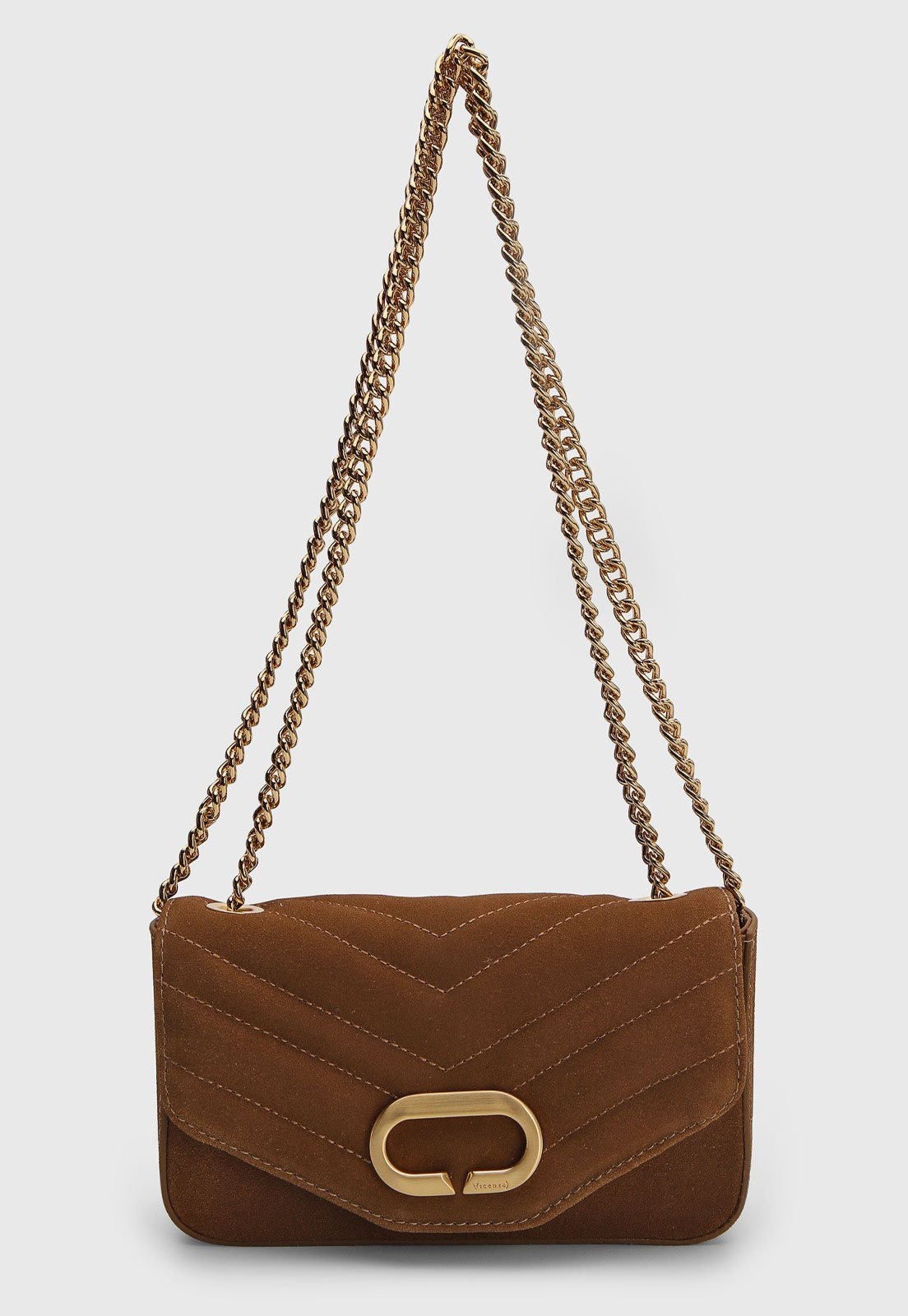 Imagem principal Bolsa Feminina Vicenza Matelassada Chevron Vicenza caramelo