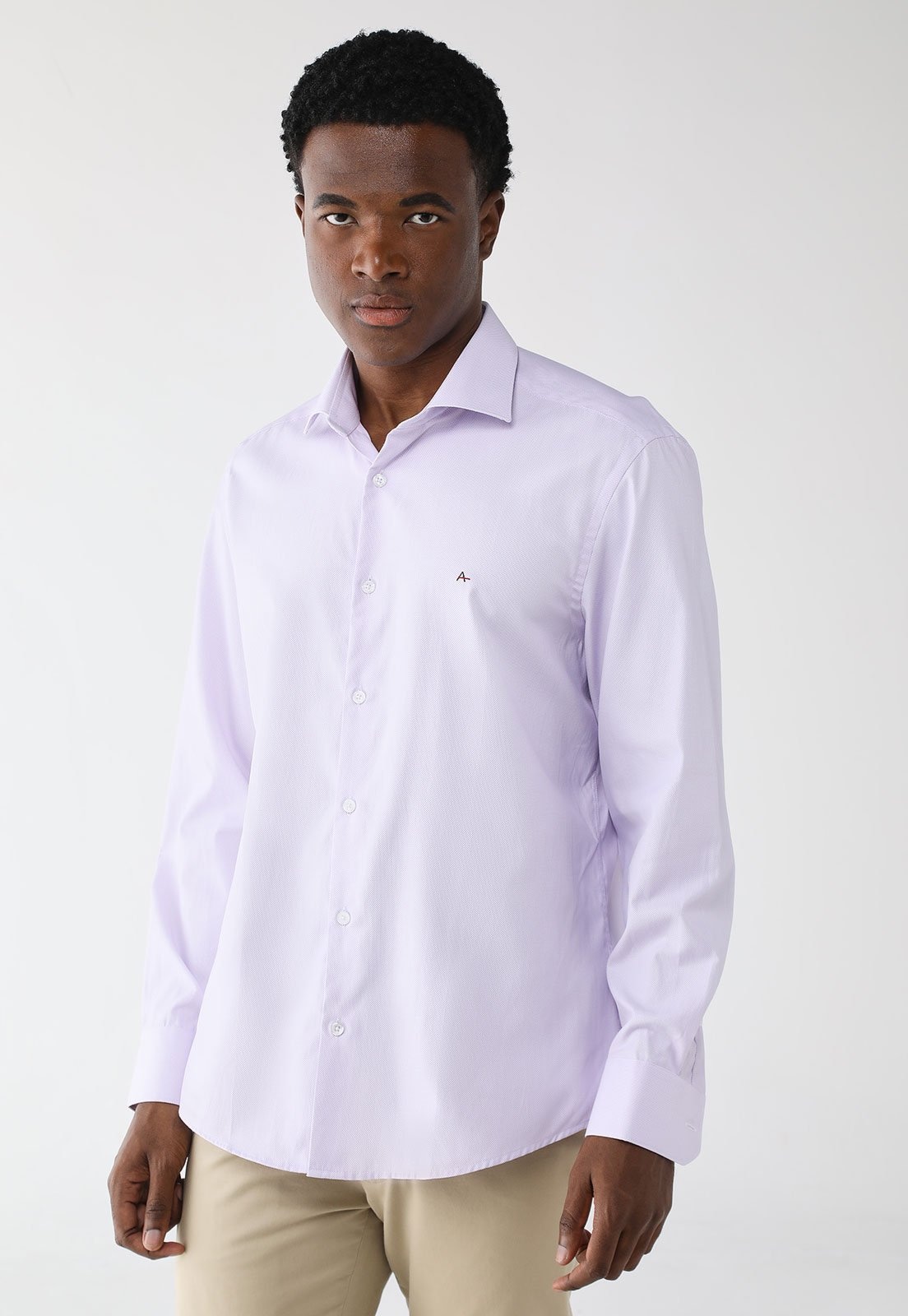 Imagem principal Camisa Aramis Reta Logo Lilás Aramis roxo