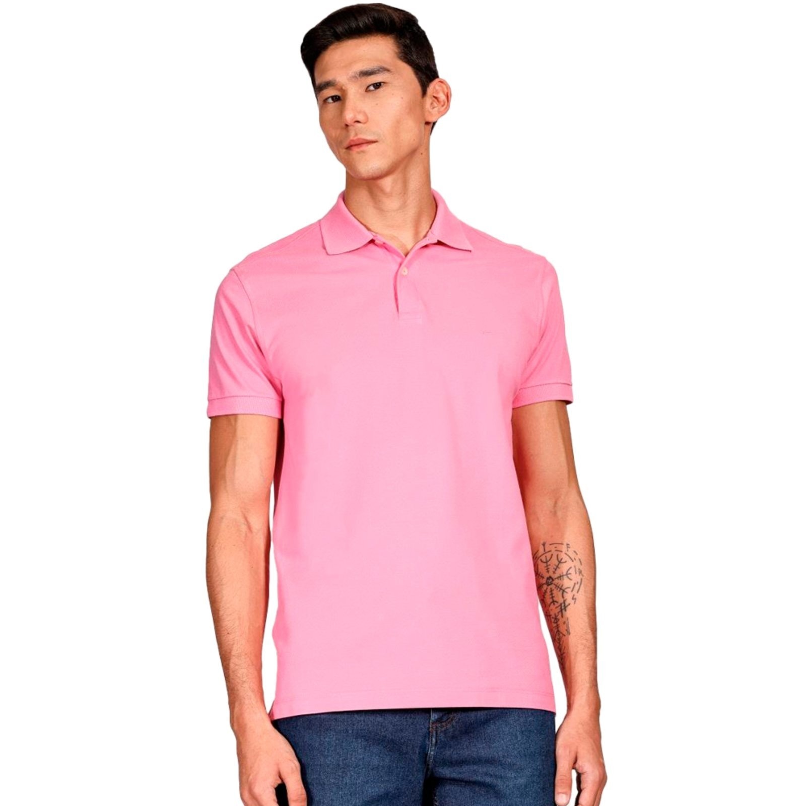 Imagem principal Camisa Polo Aramis Basic Piquet Ve25 Masculino Aramis rosa