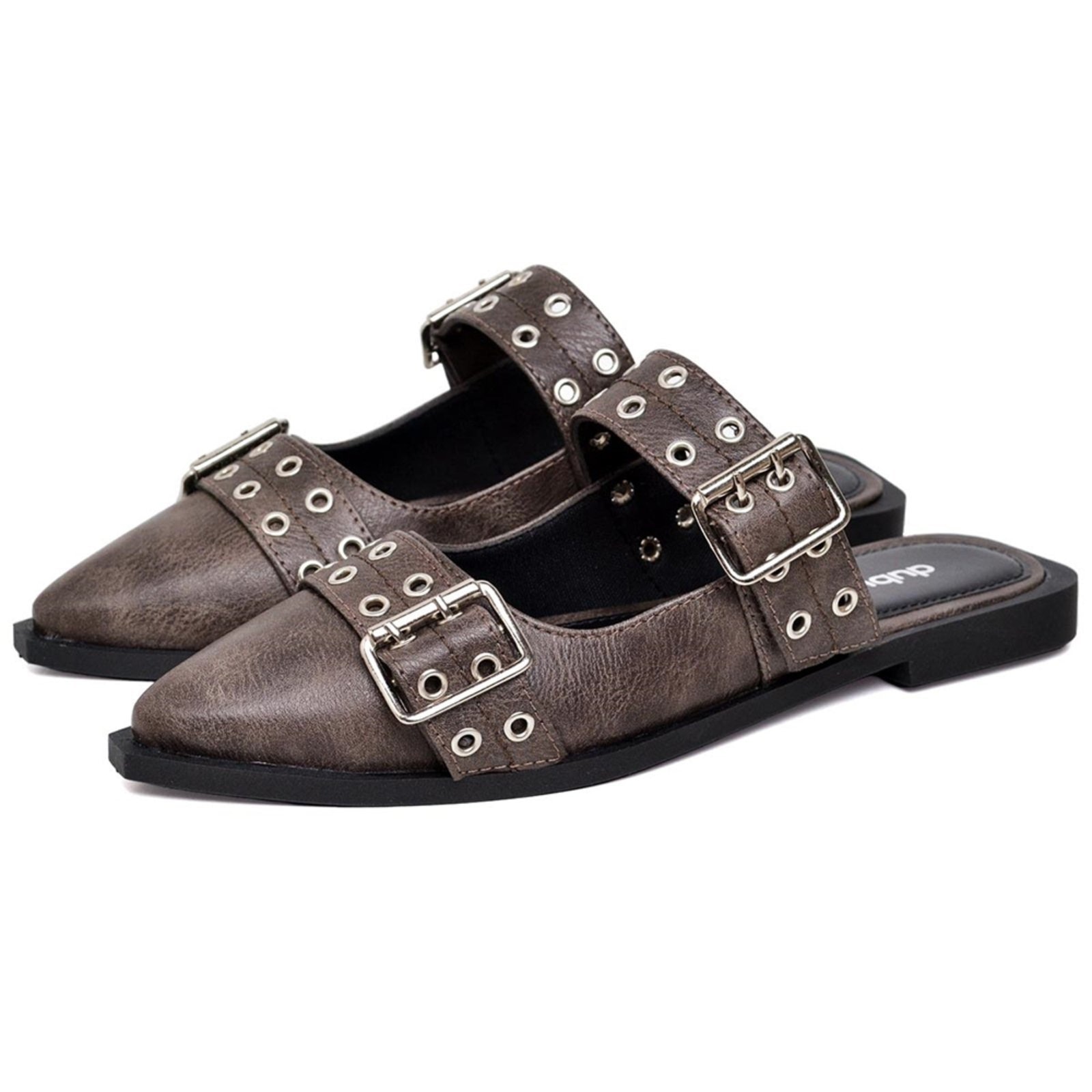 Imagem principal Sapatilha Mule Feminina slingback DUBUY 1304FG DUBUY cinza