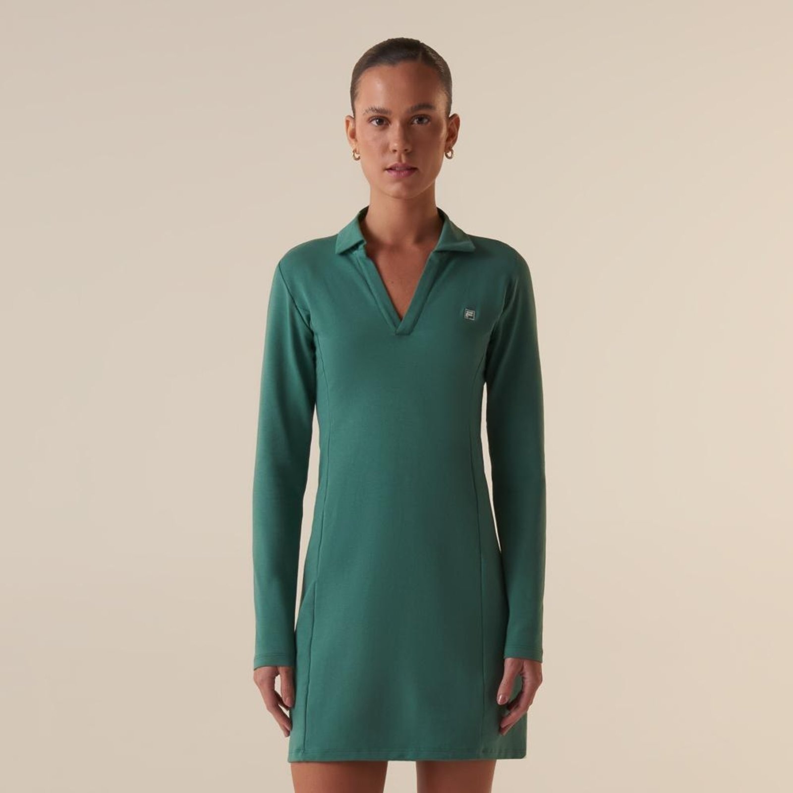 Imagem principal Vestido Fila Fit Polo Letter Touch Feminino Fila incolor