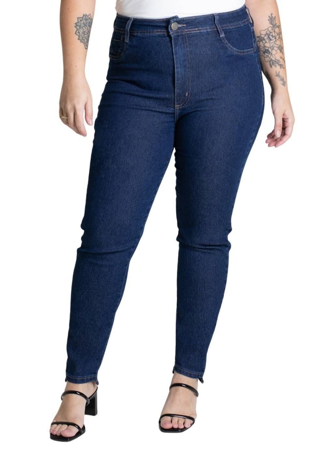 Imagem principal Calça Jeans Sawary Plus Size - 279231 Sawary azul