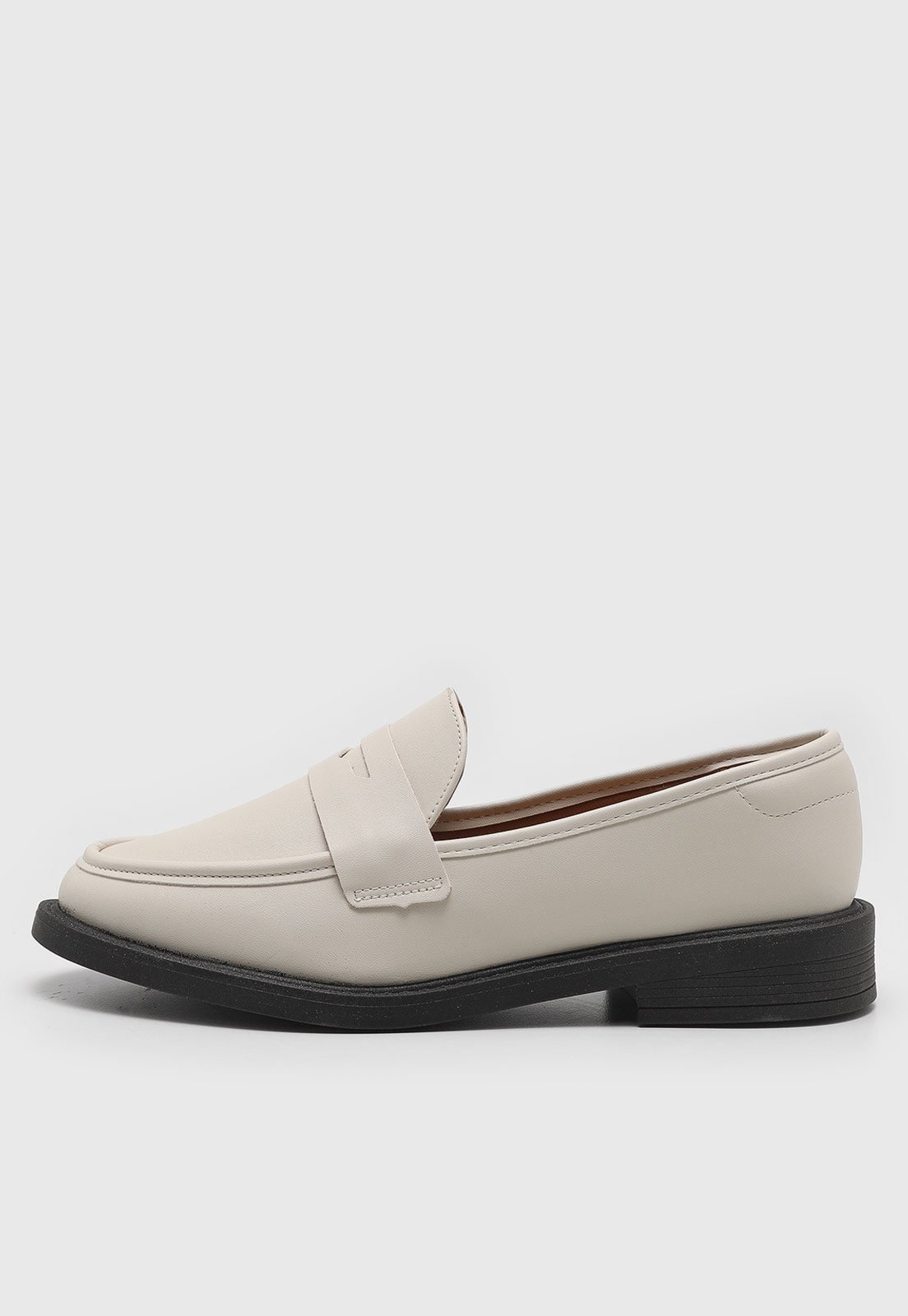 Imagem principal Mocassim Vizzano Salto Baixo Quadrado VIZZANO bege