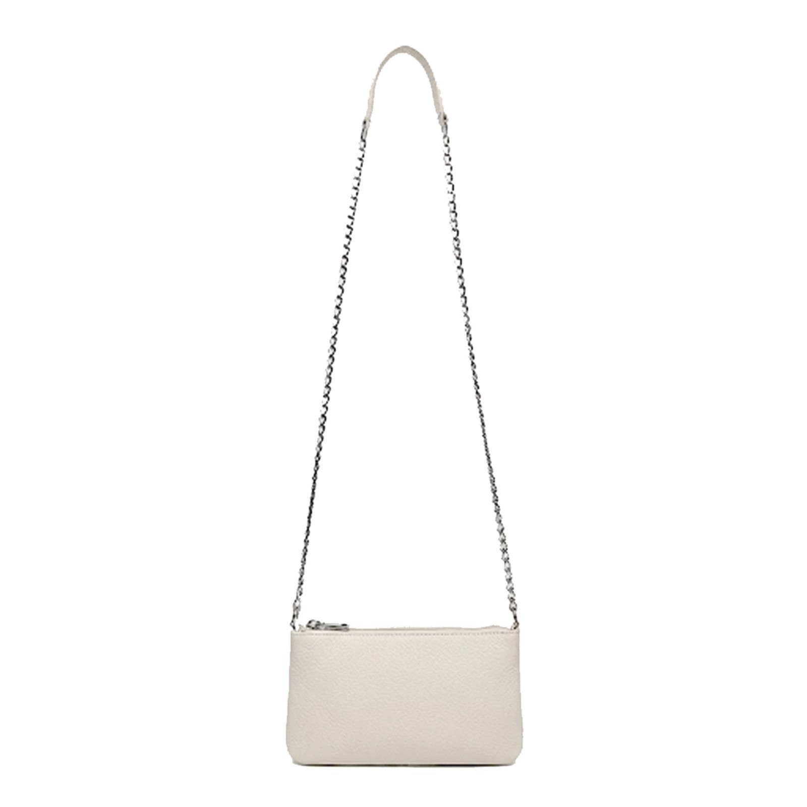 Imagem principal Bolsa Feminina Vittal Clutch Annelise em Couro OffWhite Alça Corrente USE VITTAL off-white offwhite