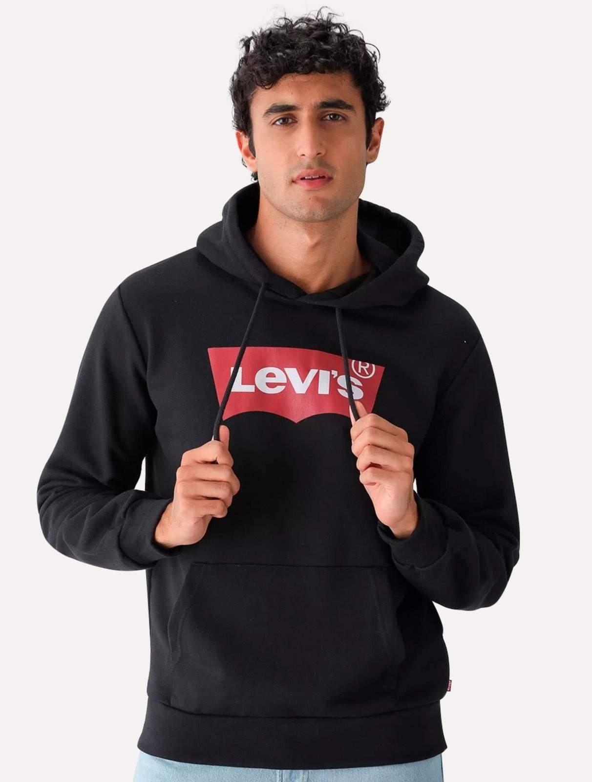 Imagem principal Moletom Levis Canguru Batwing Com Capuz Levis preto