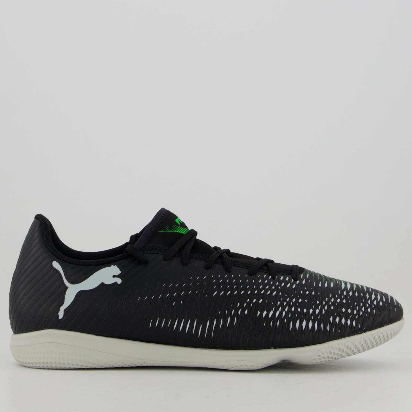 Imagem principal Chuteira Puma Future 8 Play IT Futsal Preta e Verde Puma preto verde