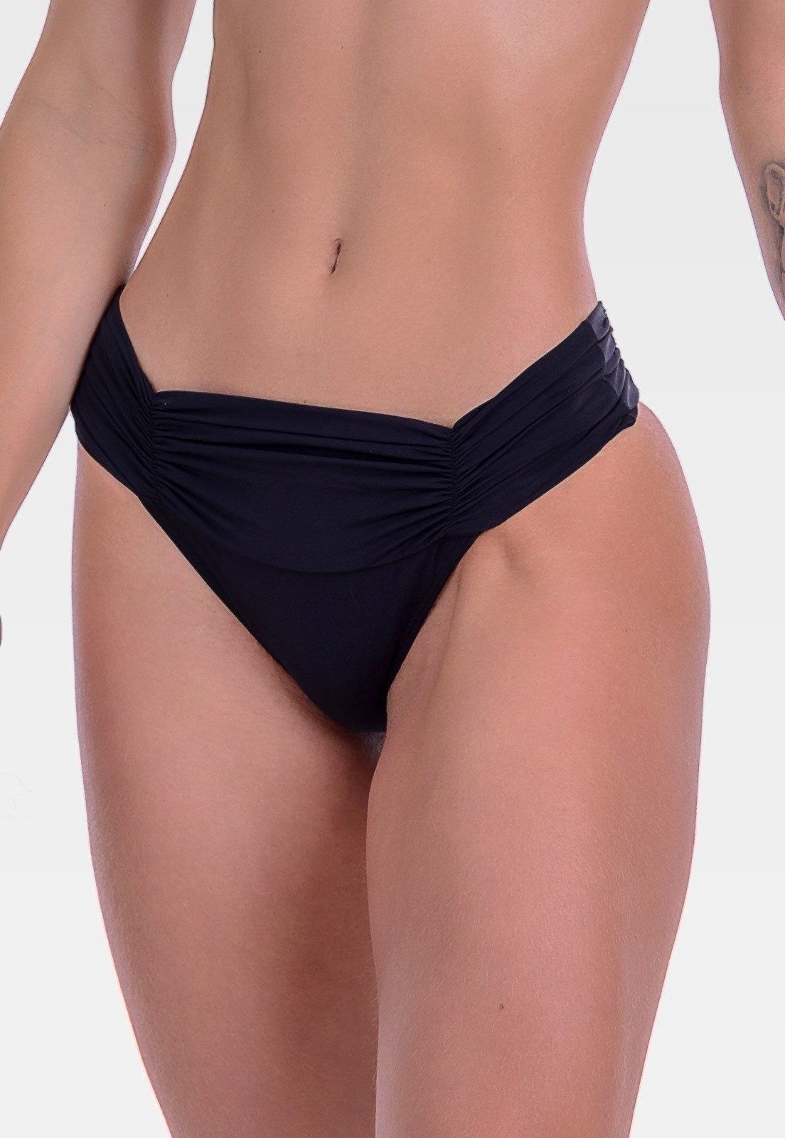 Imagem principal Calcinha Summer Soul Cós Alto Com Franzidos Summer Soul preto