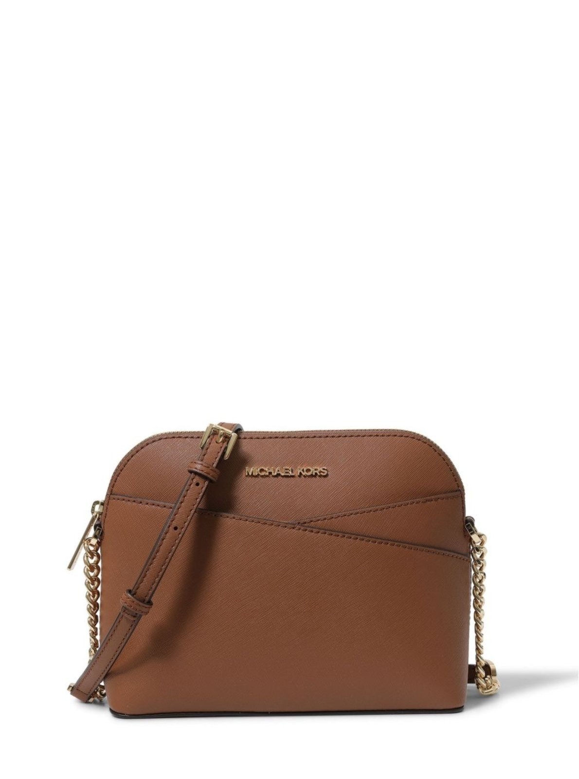 Imagem principal Bolsa Transversal Jet Set Média De Couro 35F1gtvc6t230 Michael Kors caramelo