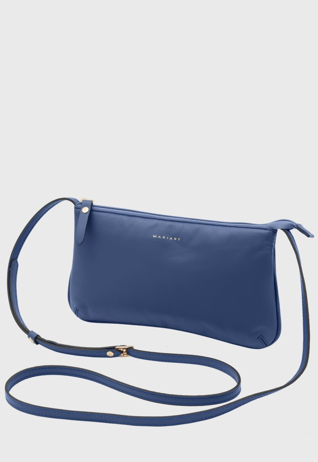 Imagem principal Bolsa Transversal de Couro Mariart Canelinha Canindé Mariart azul