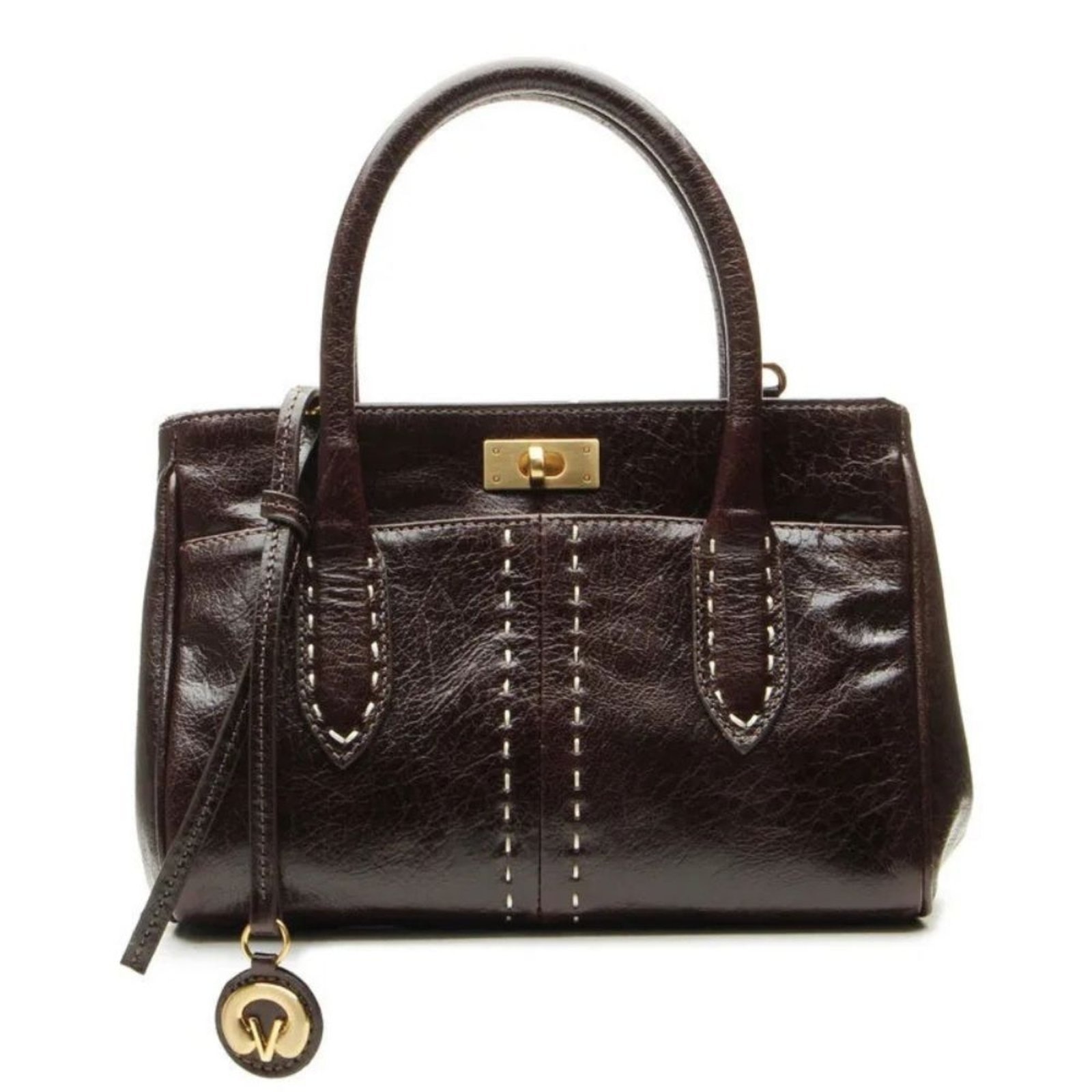 Imagem principal Bolsa Vicenza Média Marrom Vicenza preto