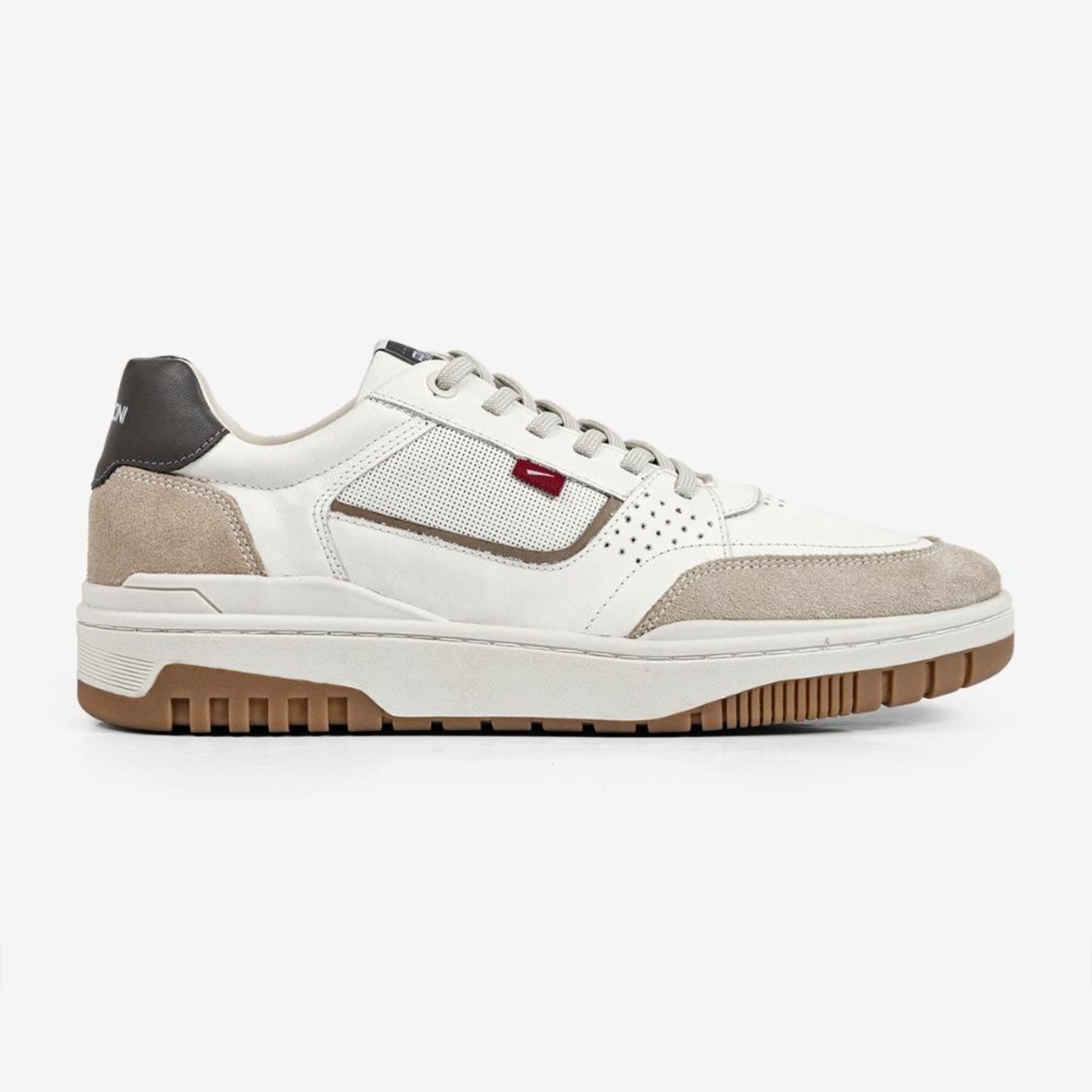 Imagem principal Tênis Masculino Max Ferracini Couro Off White Versátil Branco FERRACINI branco white