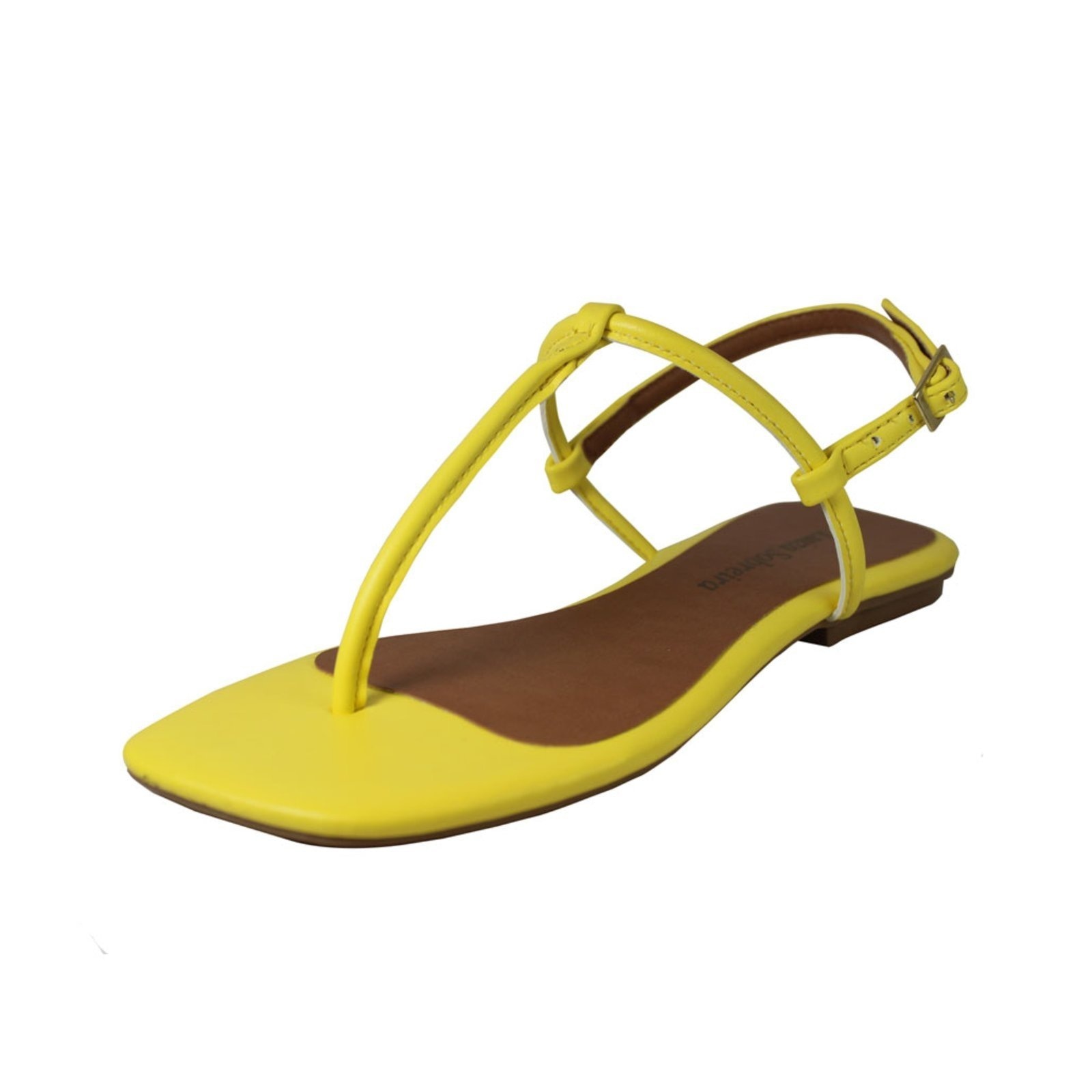 Imagem principal Sandália Baixa 1cm Luiza Sobreira Amarela Mod. 2091 Luiza Sobreira amarelo