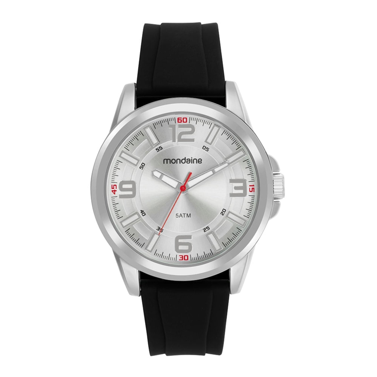 Imagem principal Relógio Masculino Prata e Mondaine preto