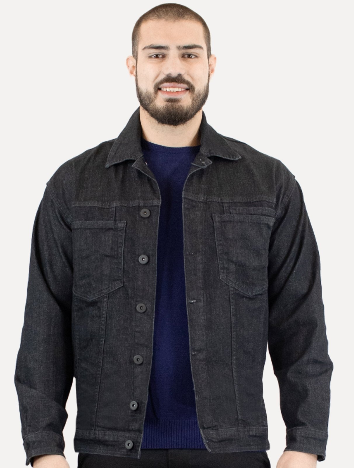 Imagem principal Jaqueta Ellus Jeans Masculina Ocean Vintage Preta Ellus preto