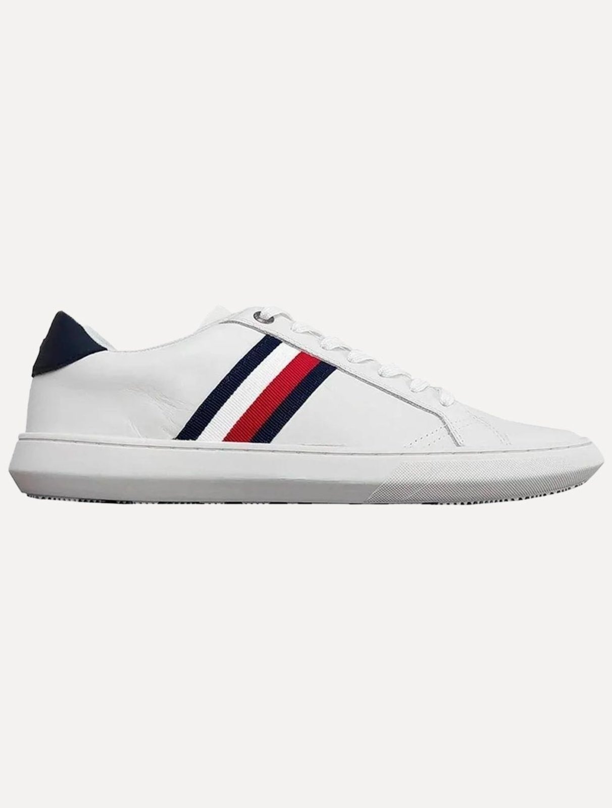 Imagem principal Tênis Tommy Hilfiger Masculino Couro Daniel 6A2 Off-White Tommy Hilfiger off-white white