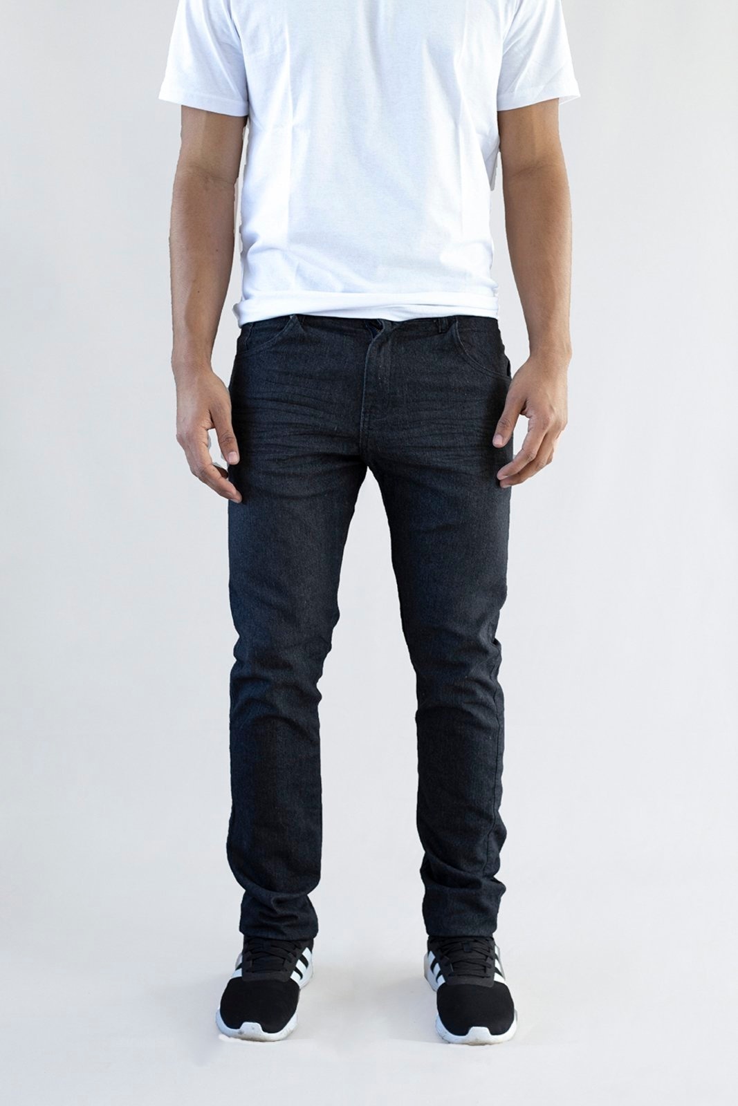 Imagem principal Calça Preta Jeans Masculina Versatti Tradicional Berlim B Versatti preto