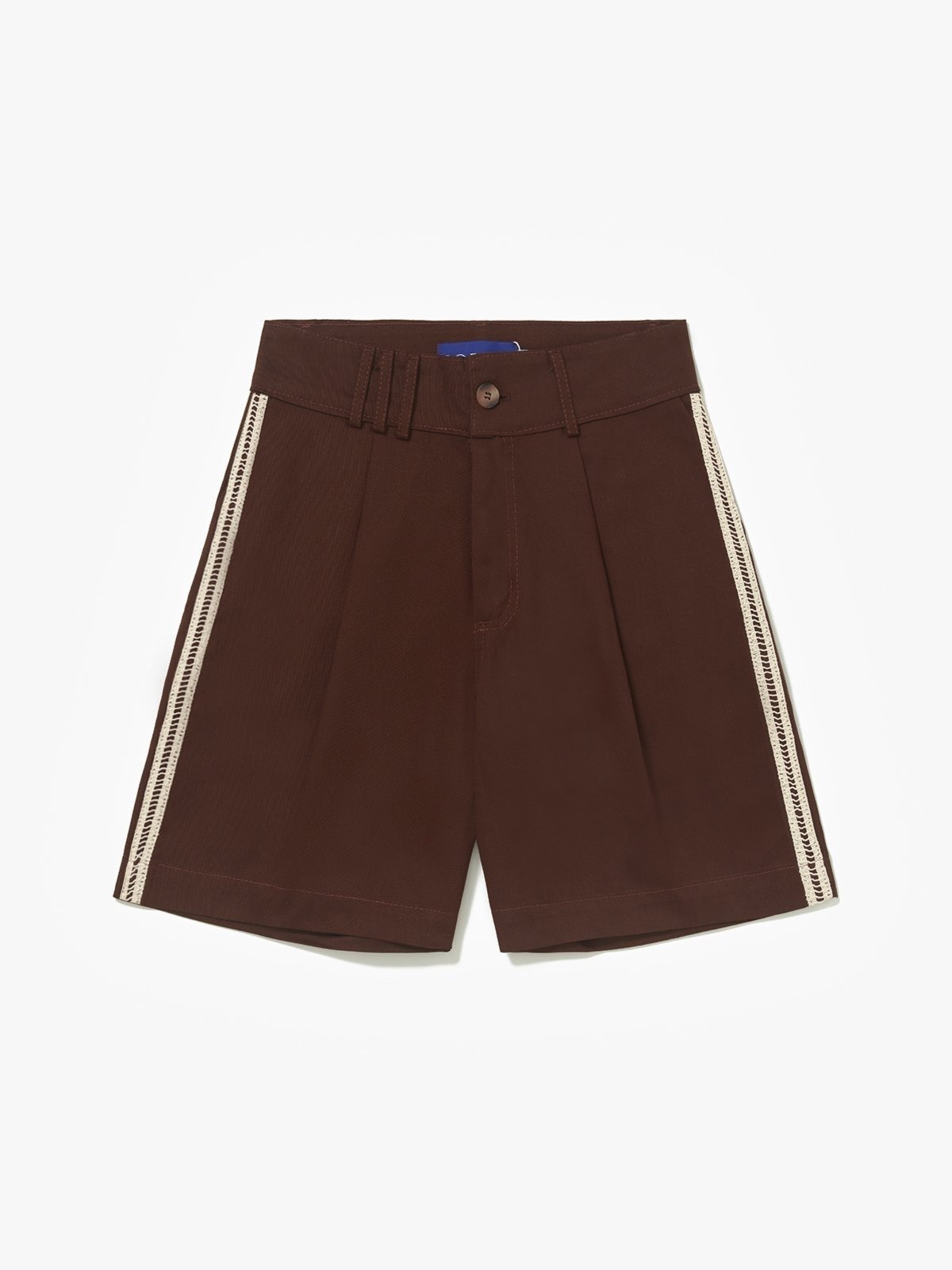 Imagem principal Bermuda de Sarja Sopro Nuestra Terra Sopro marrom