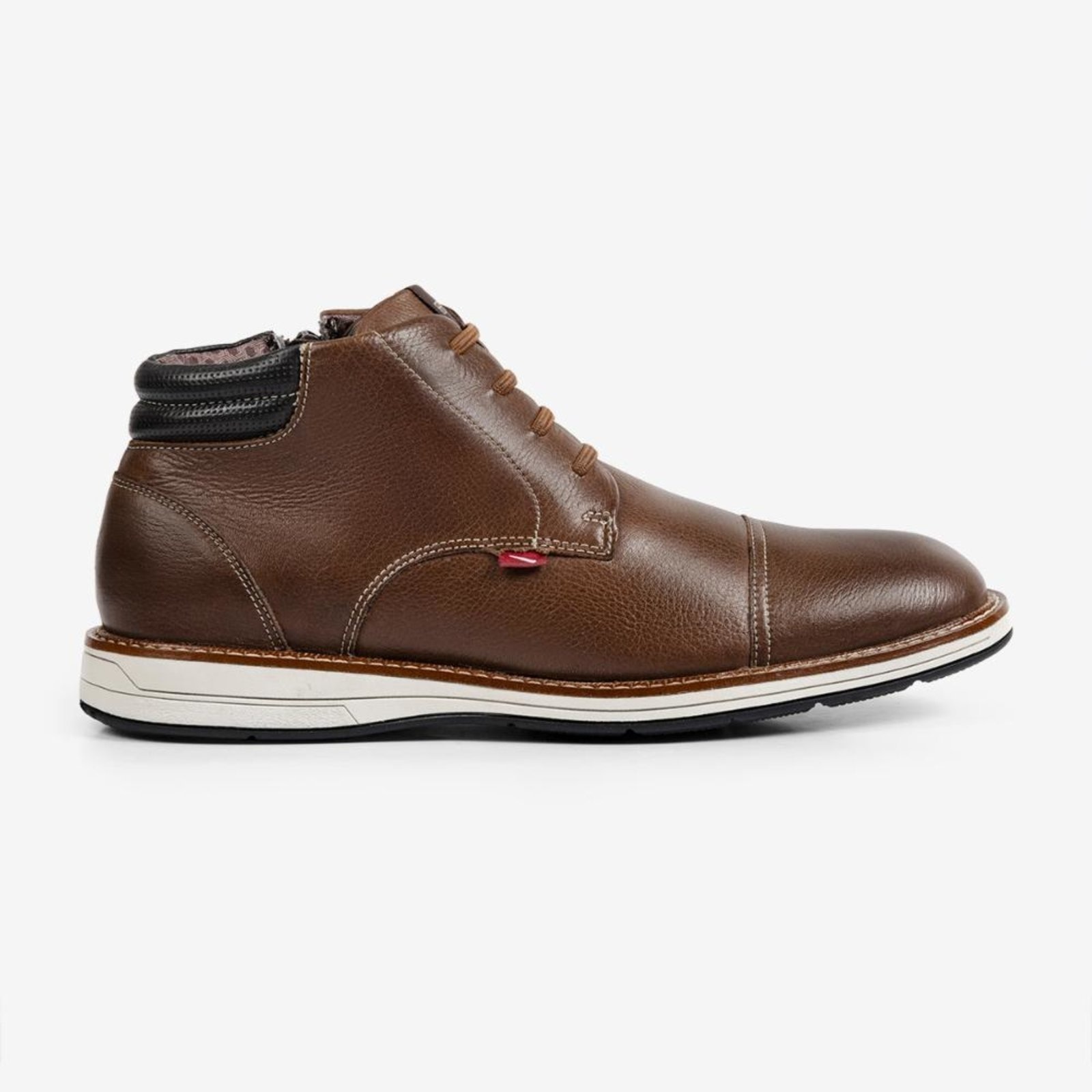 Imagem principal Bota Masculina Couro Legítimo Casual Kingston Ferracini 6153-675I FERRACINI marrom