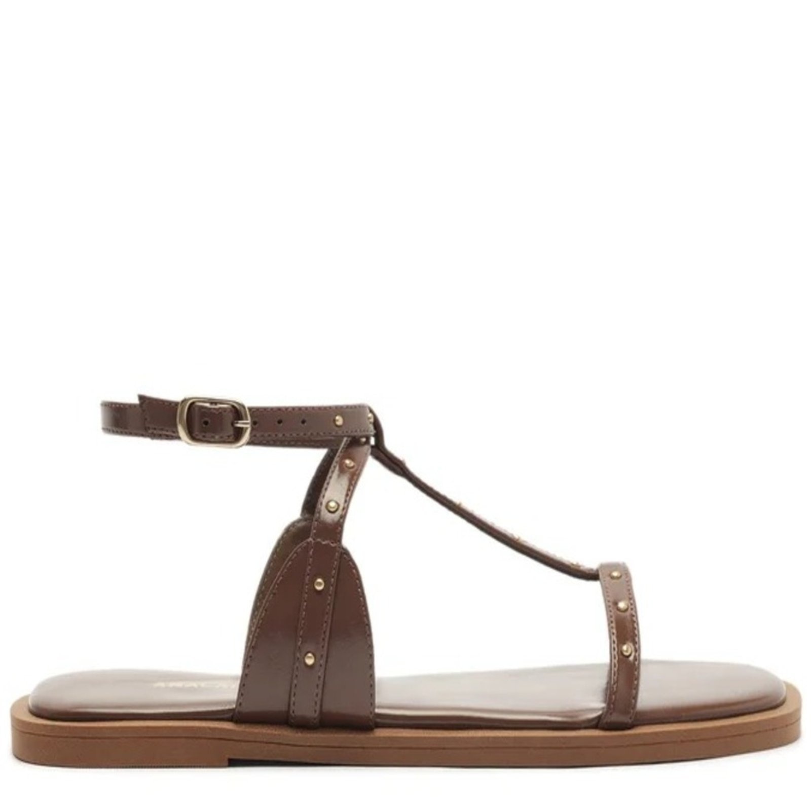 Imagem principal Rasteira Anacapri Tiras Finas Tachas Anacapri marrom