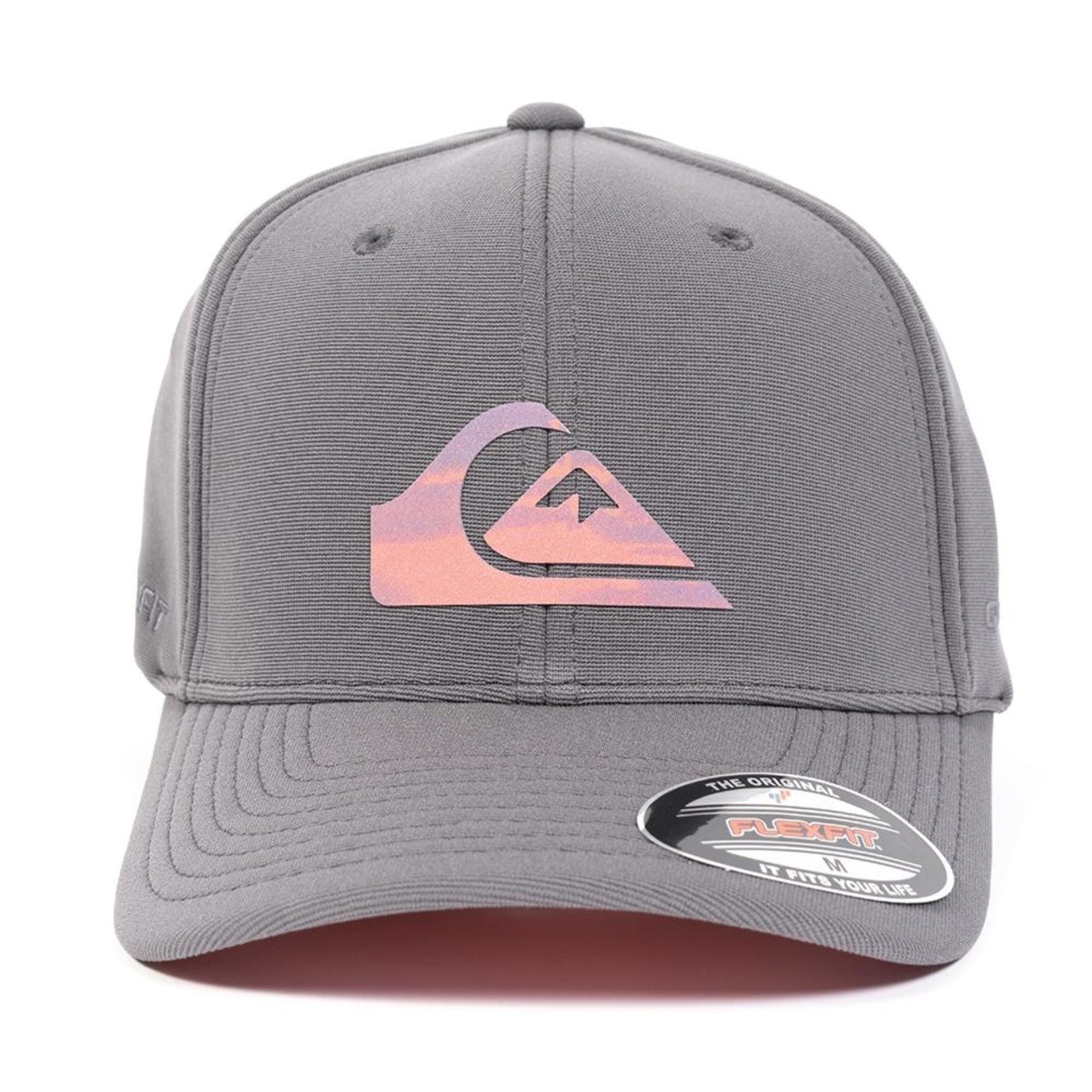 Imagem principal Boné Quiksilver Aba Curva Gradient Logo Signature Dark Grey Quiksilver grafite grey