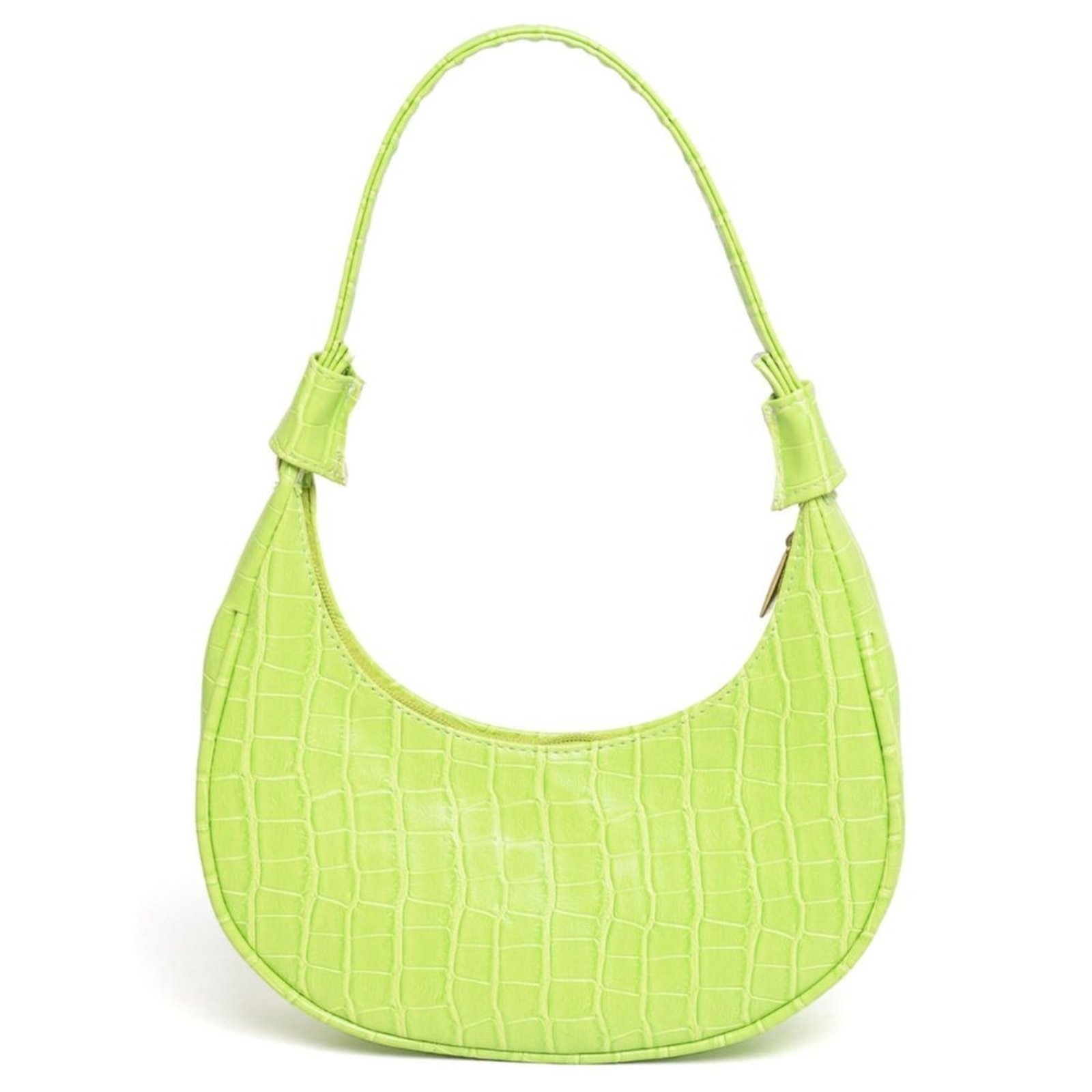 Imagem principal Bolsa Feminina Anna Andrade Meia Lua Bolsa De Ombro Tiracolo Bolsa Média Tendência Anna Andrade verde