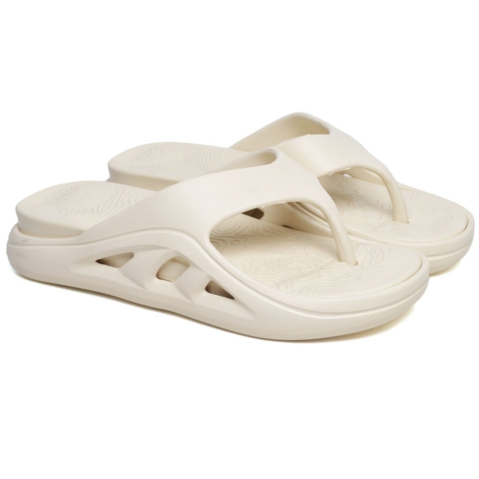 Imagem principal Chinelo Relaxado Dedo Nuvem Masculino Areia em EVA Expandido com Design Anatômico e Estrutura Ventilada Relaxado bege