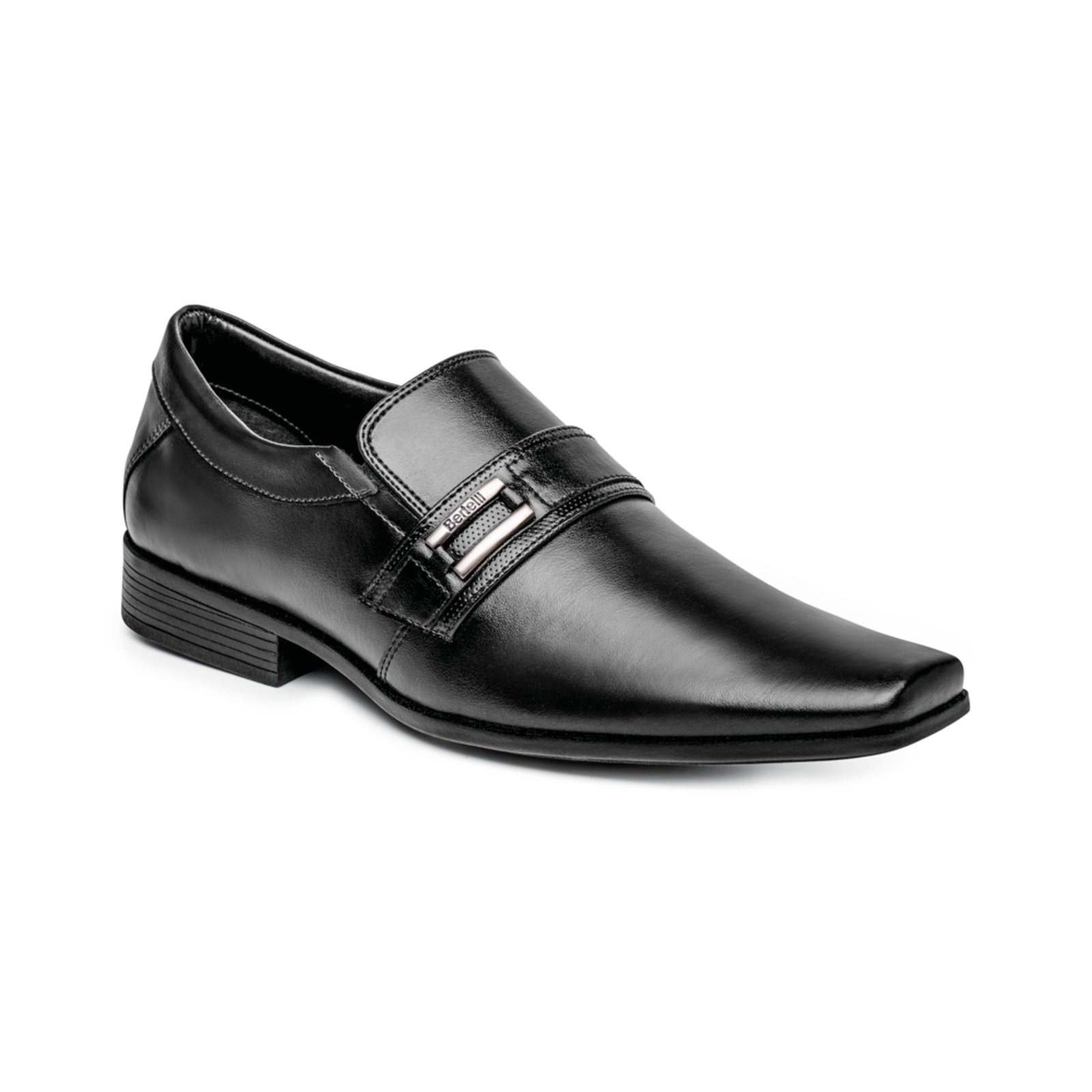 Imagem principal Sapato Social Tradicional Elegante Detalhe Metal Premium Nine4 preto