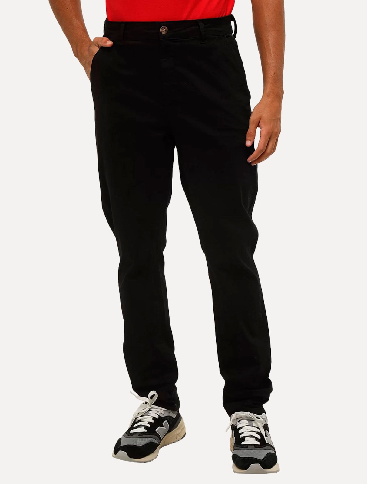 Imagem principal Calça Guess Masculina Chino Stretch Preta Guess preto