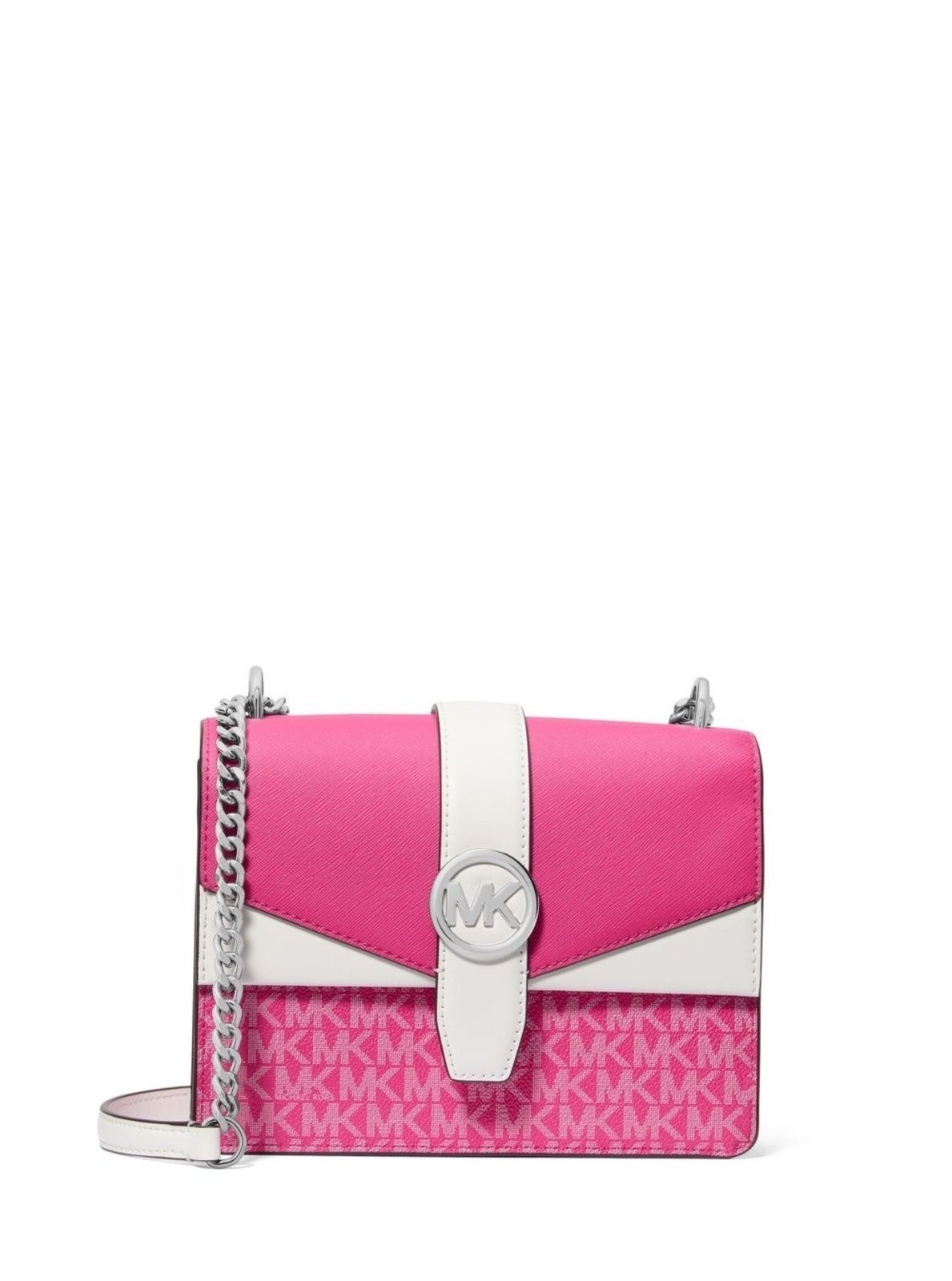 Imagem principal Bolsa Transversal Greenwich Logo Pequena 35S5sgrc5v675 Michael Kors rosa