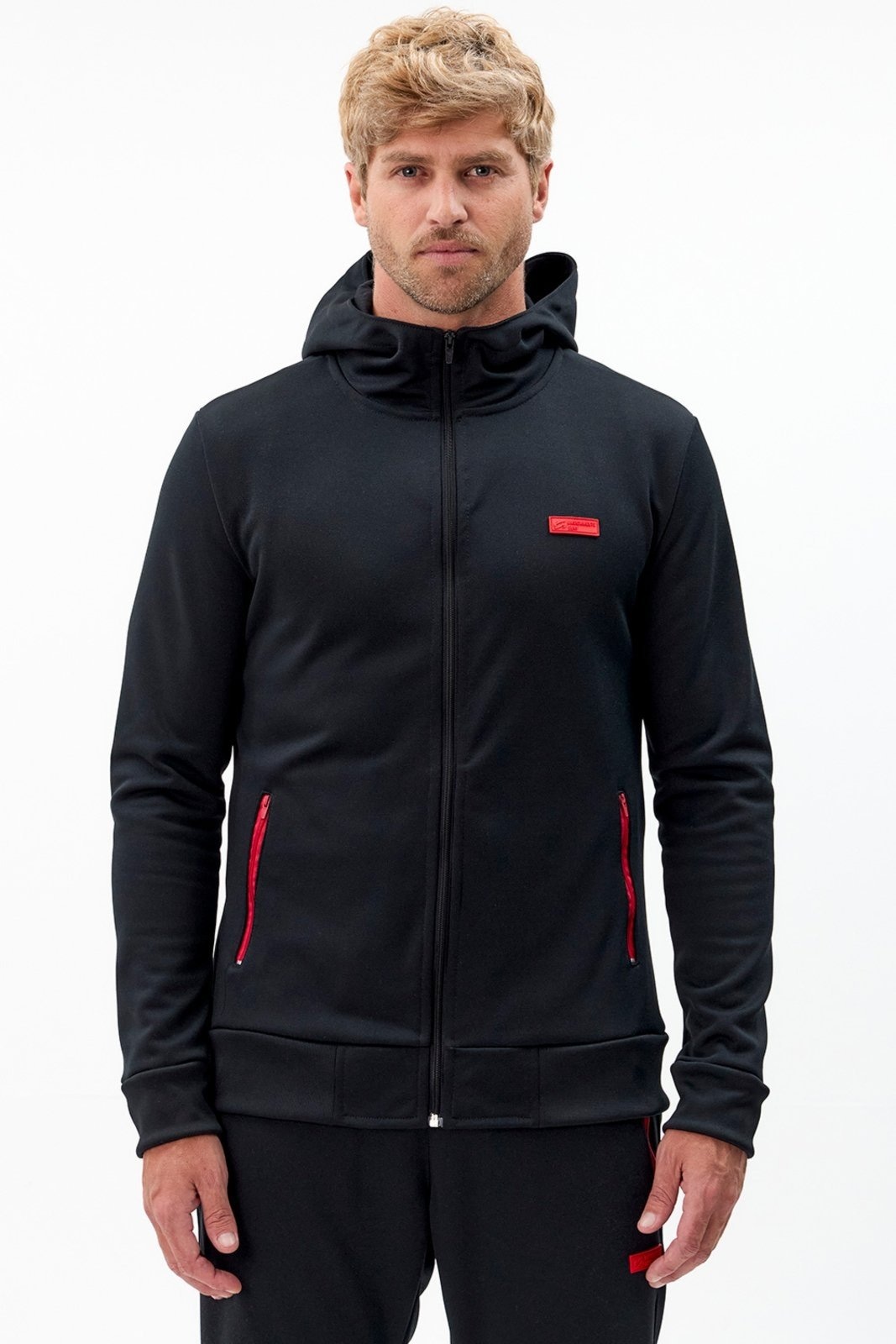 Imagem principal Jaqueta Masculina de Helanca Vida Marinha preto