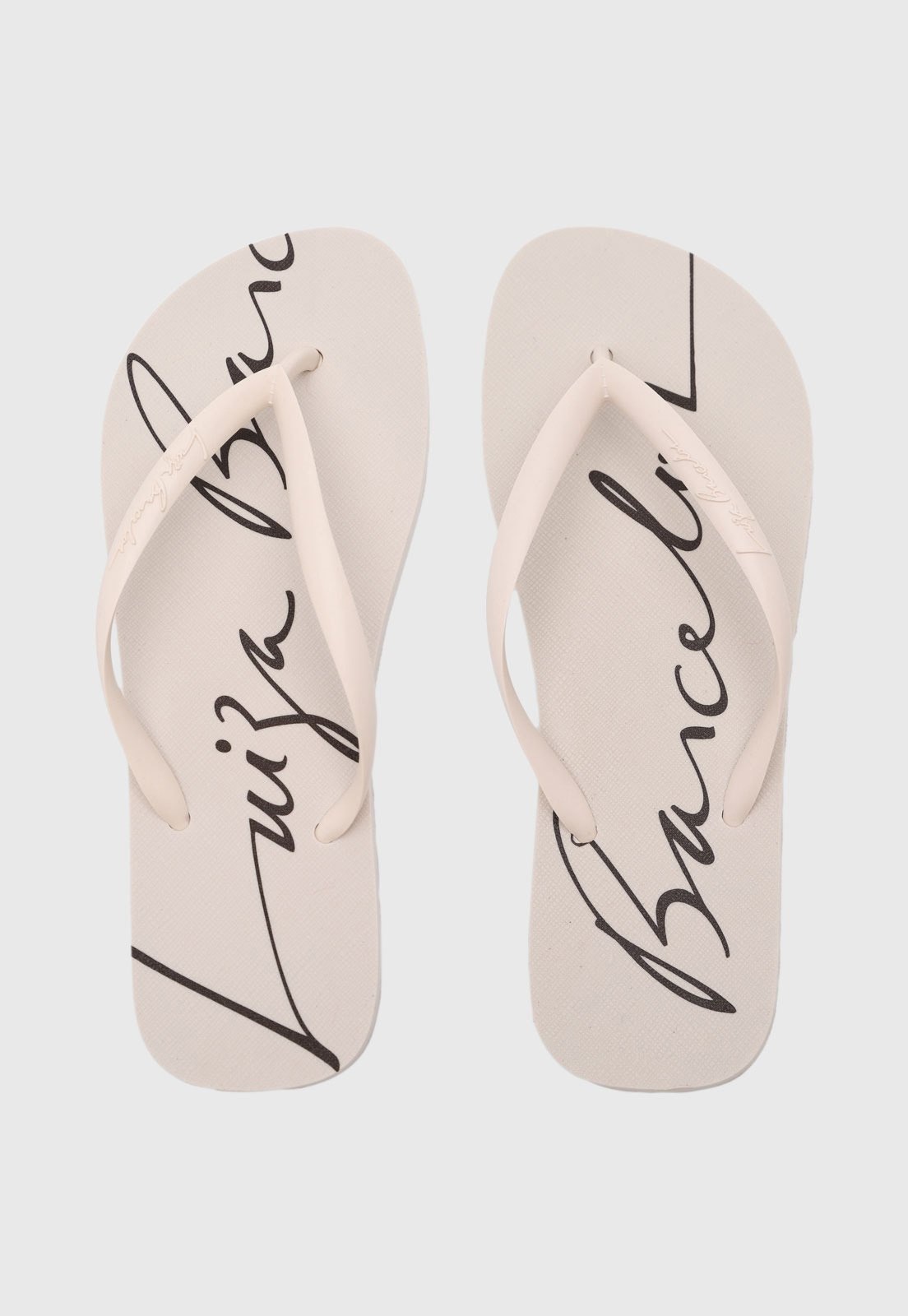Imagem principal Chinelo Feminino Luiza Barcelos Flat Off-White Luiza Barcelos off-white white