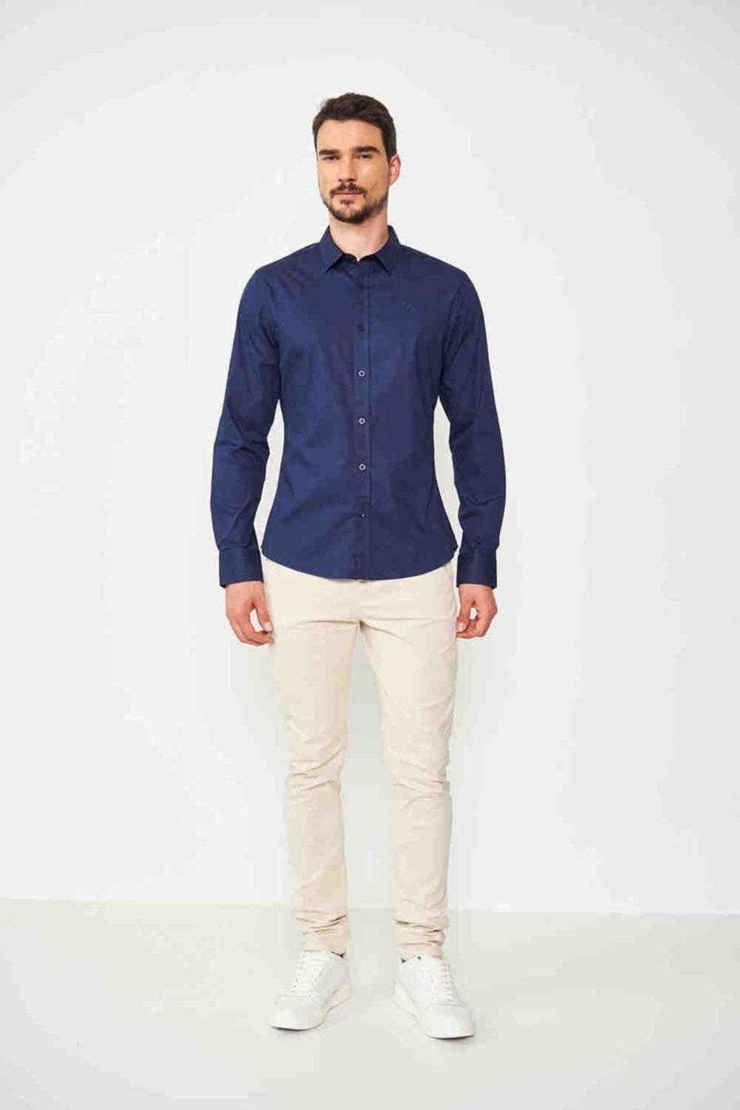 Imagem principal Camisa Fit Básica Colcci Darkness Colcci azul